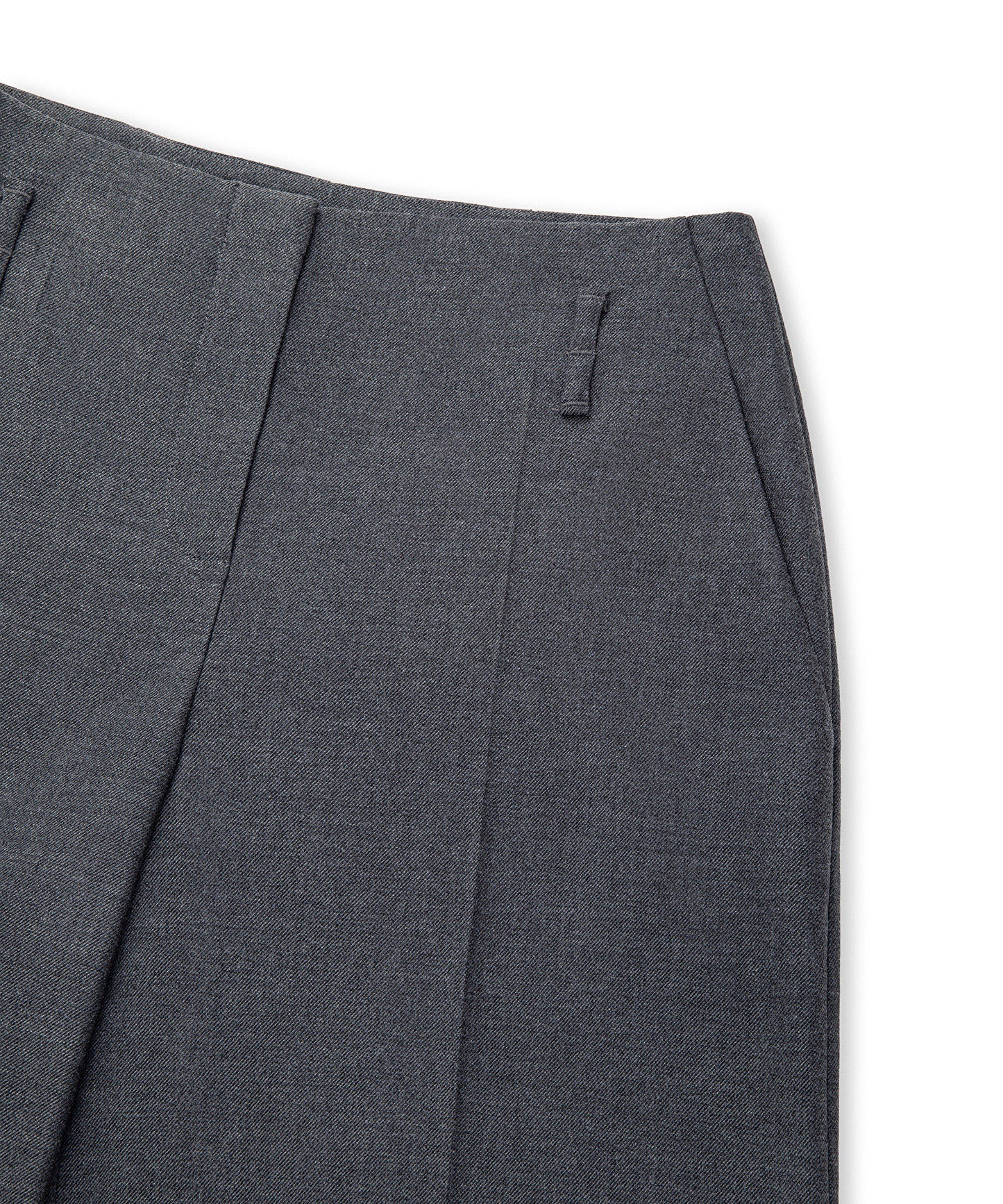 Kemerli Wide Leg Fit Pantolon