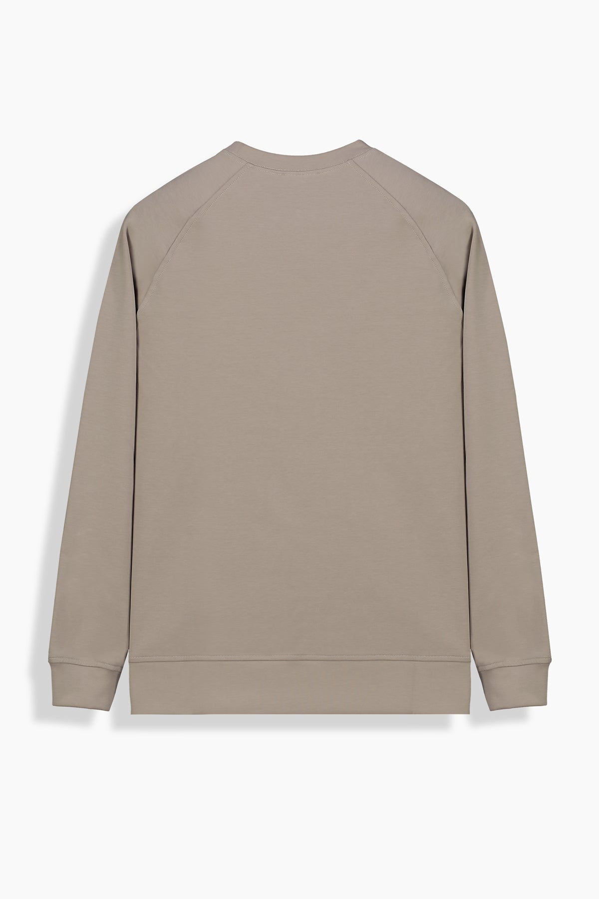Bisiklet Yaka Bej Sweatshirt