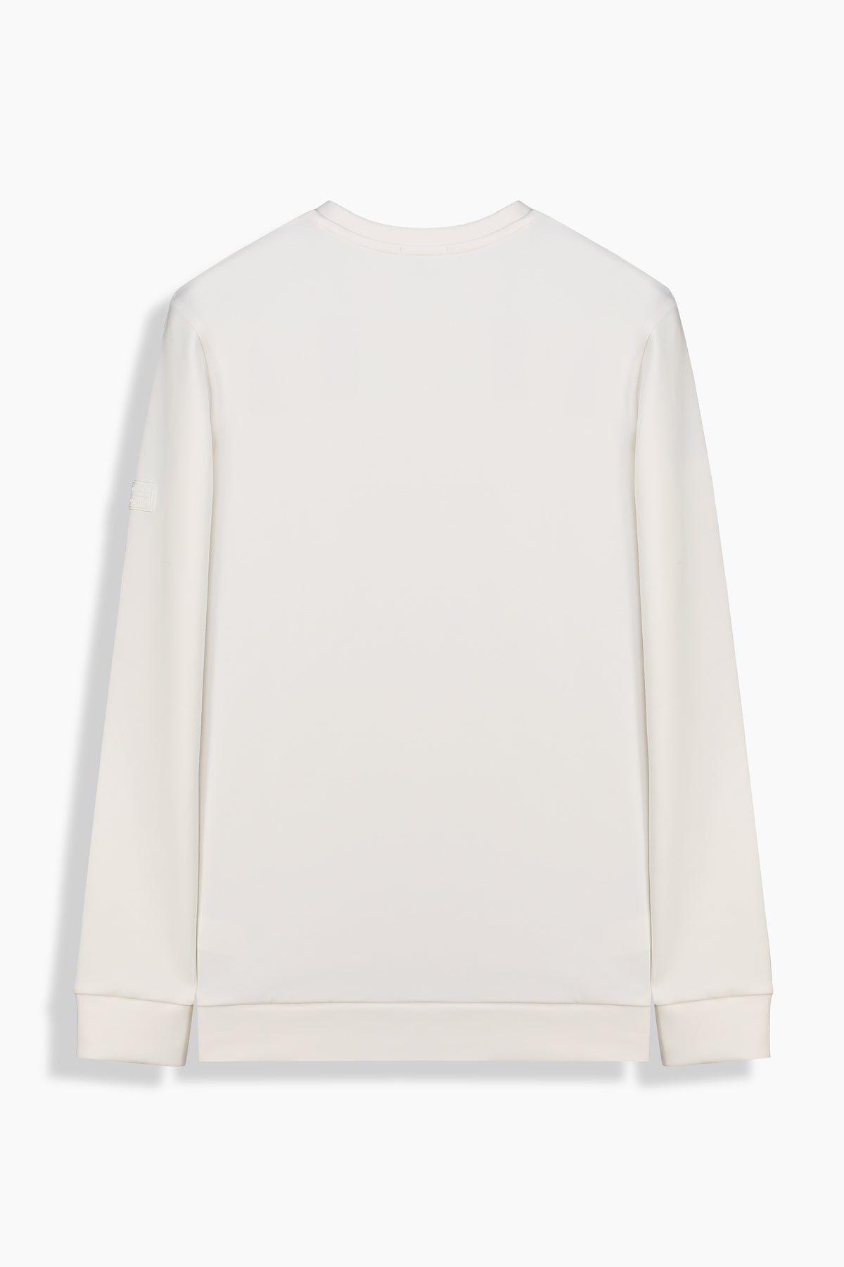 O Yaka Ekru Casual Sweatshirt
