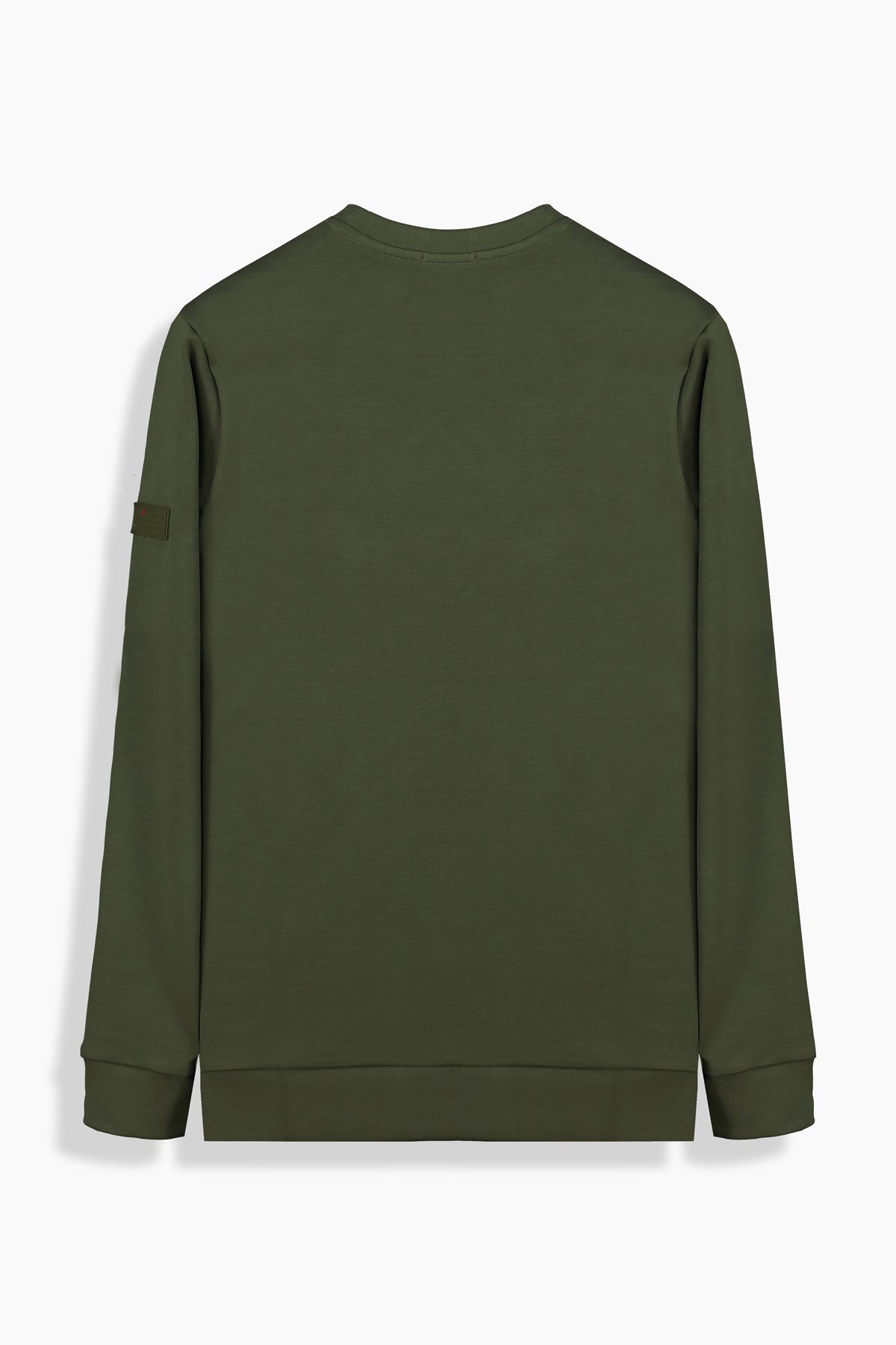O Yaka Haki Casual Sweatshirt