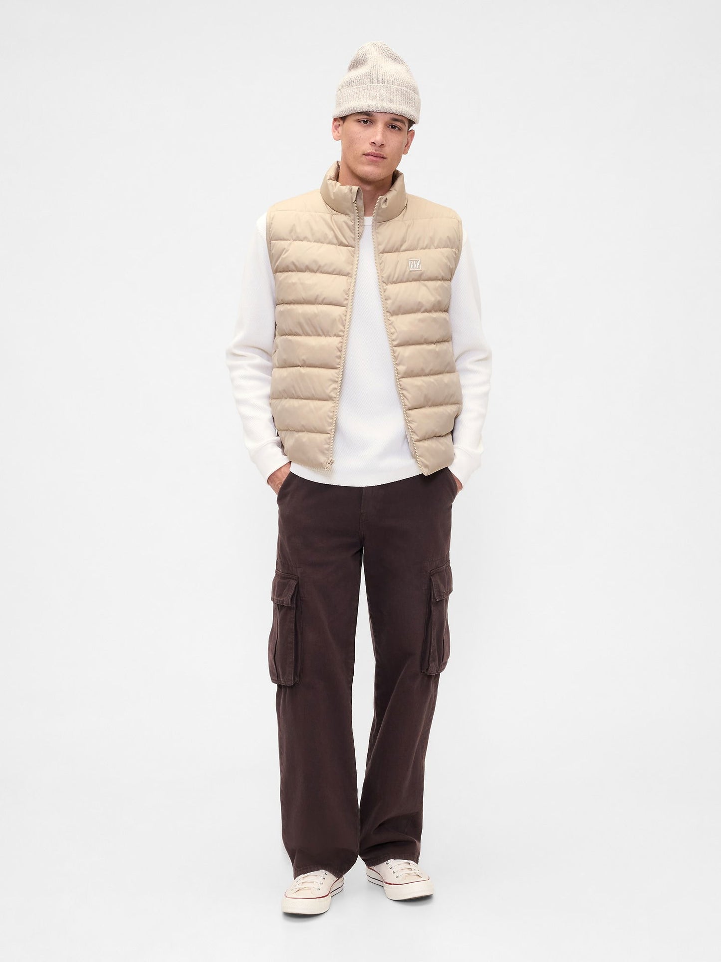 Krem Relaxed Coldcontrol Şişme Yelek