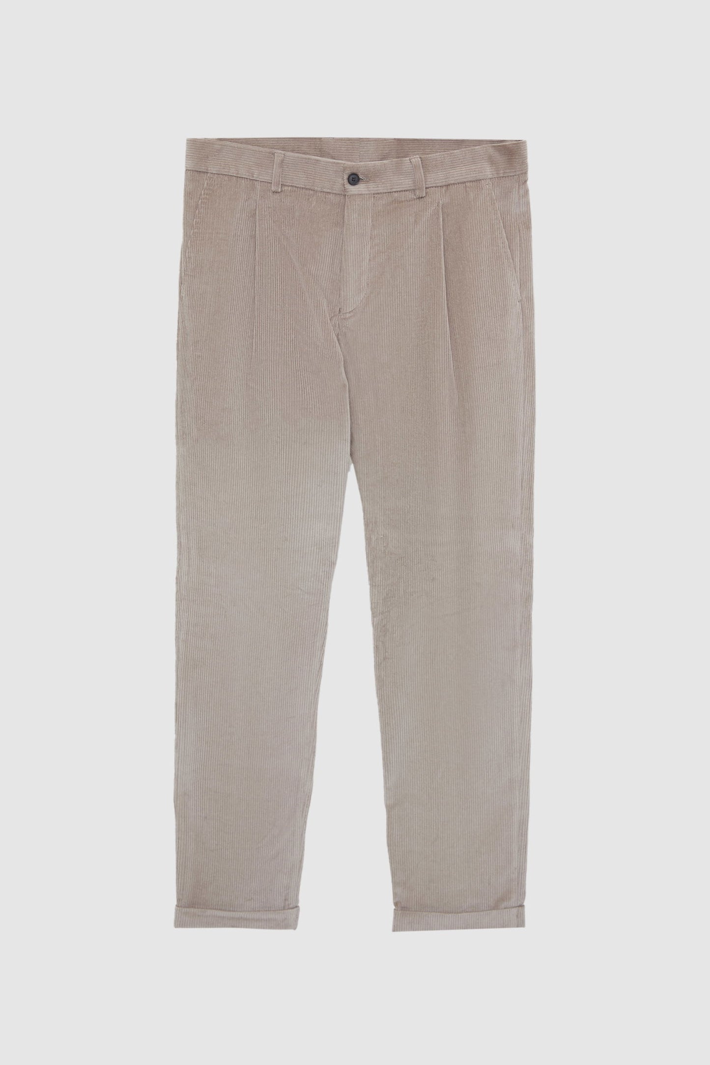 Damat Comfort Fit Vizon Kadife Pileli Kumaş Pantolon