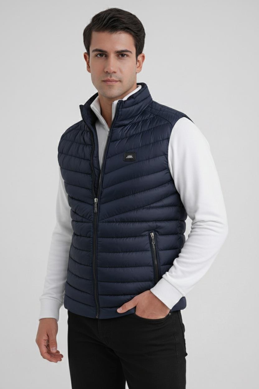 Y 164 Yelek Comfort Lacivert