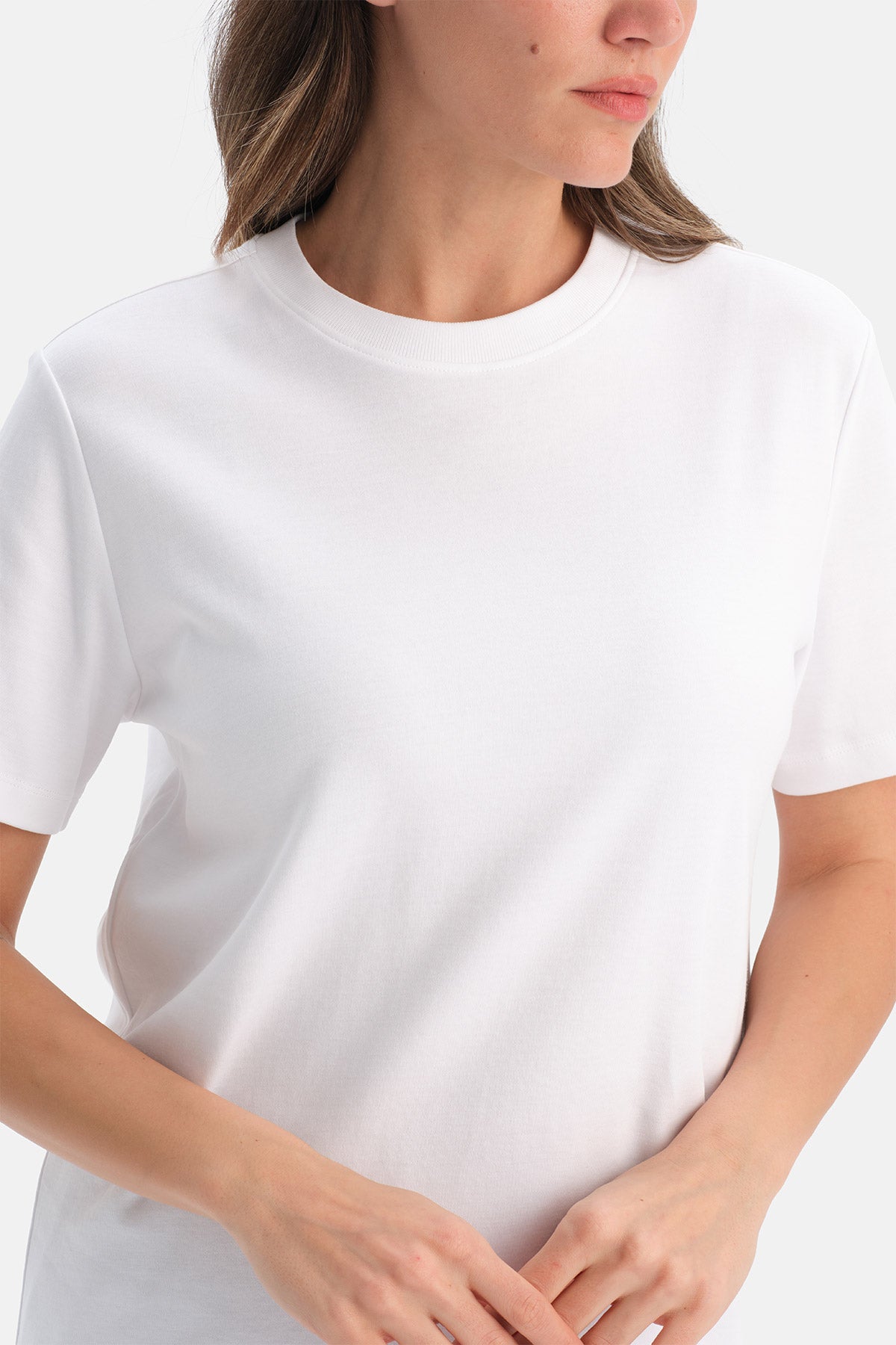 Bisiklet Yaka Basic Tişört