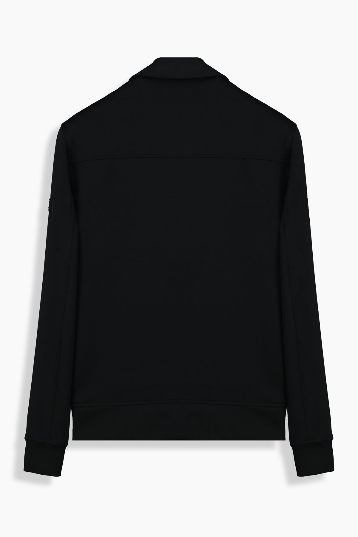 Fermuarlı Siyah Sweatshirt