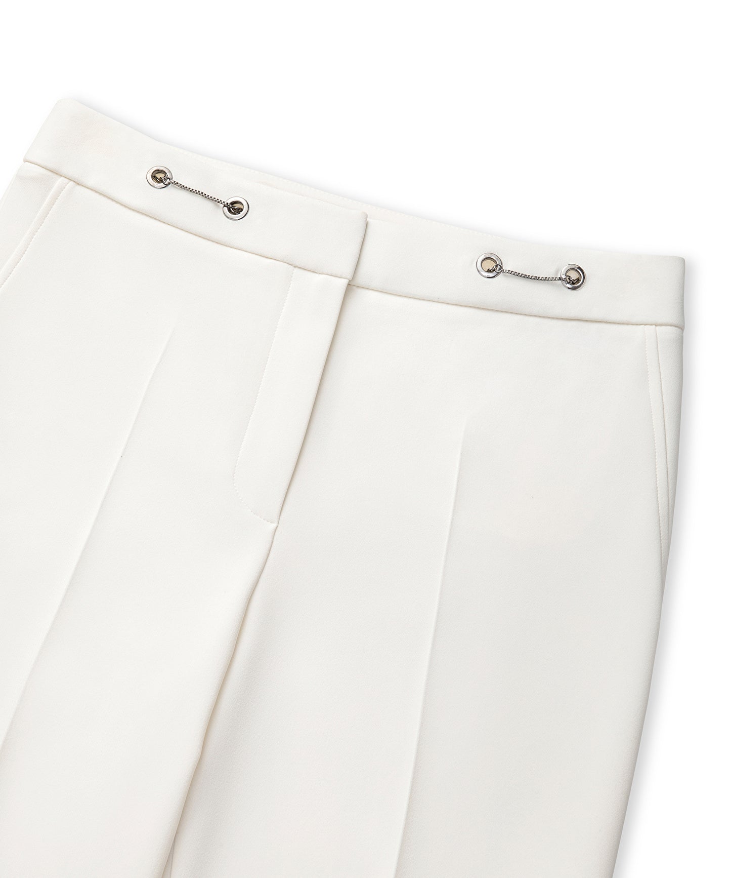 Metal Aksesuarlı Skinny Fit Pantolon