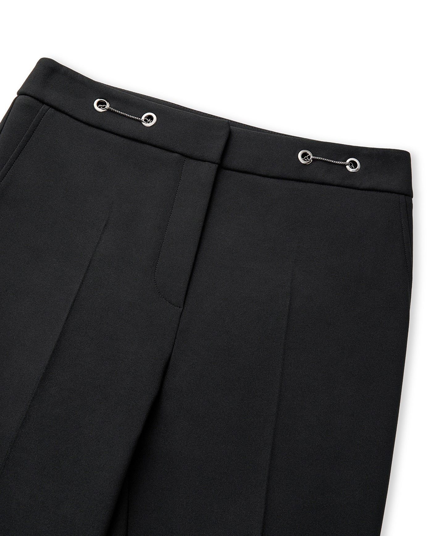 Metal Aksesuarlı Skinny Fit Pantolon