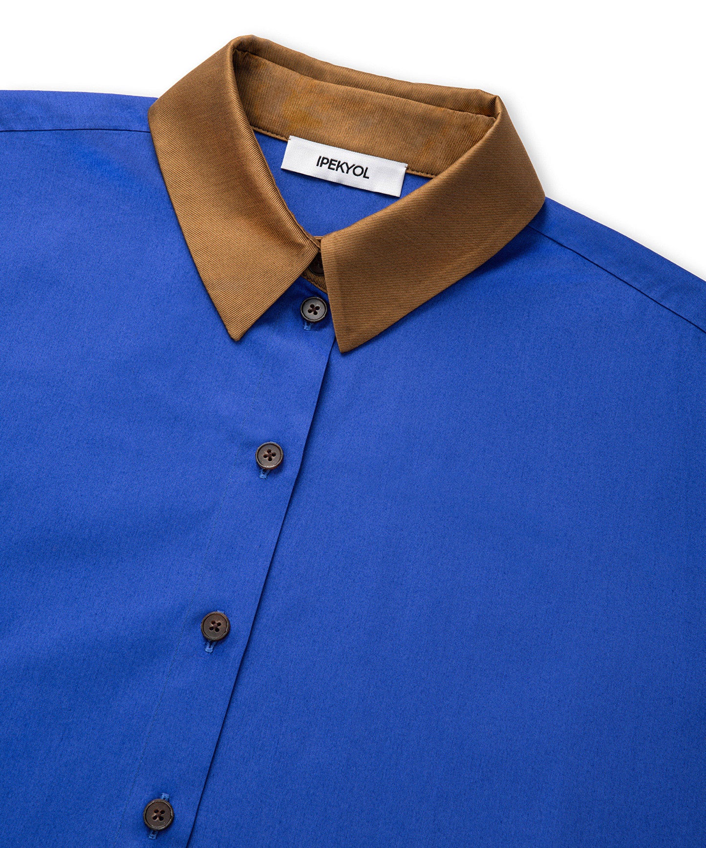 Colorblock Poplin Gömlek