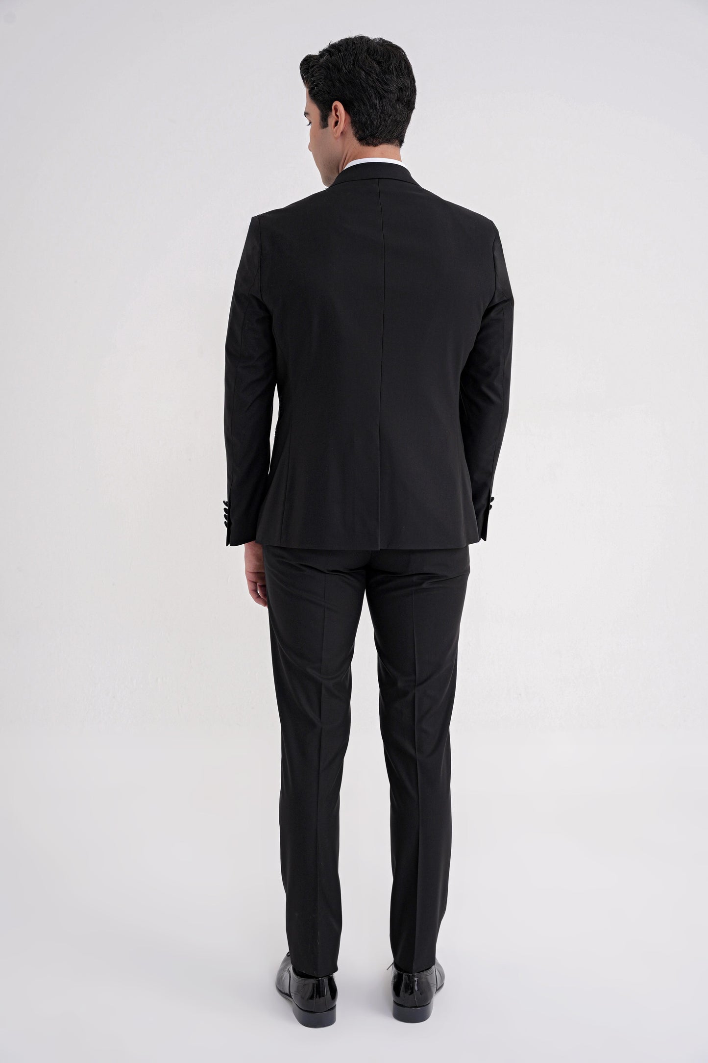 032 Slim Fit Siyah Altro Takım Elbise
