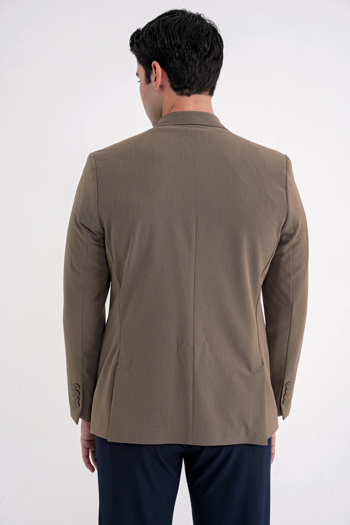 C 719 Ceket Comfort Tütün