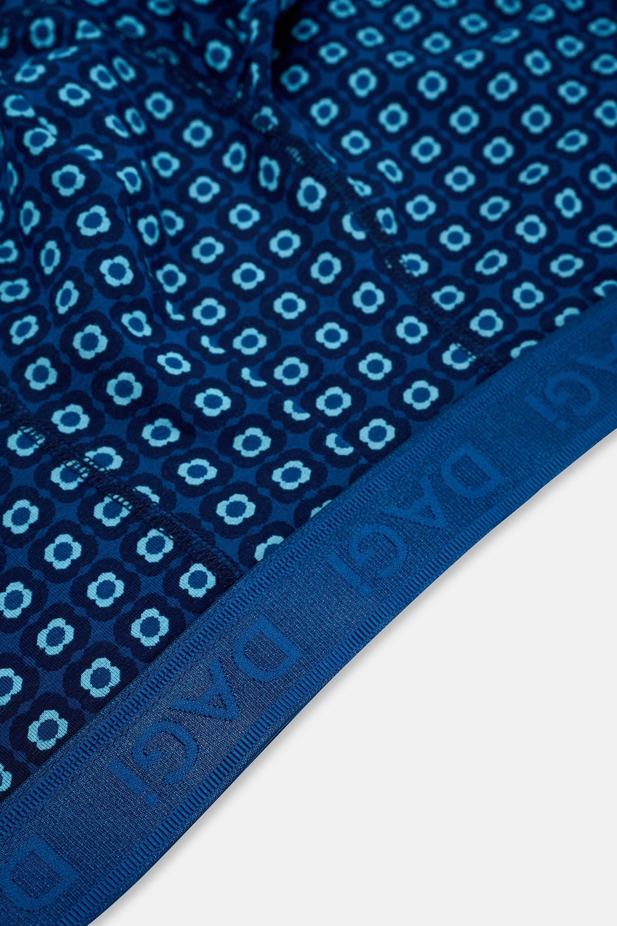 Lacivert 4210 3'lü Desenli Micro Modal Boxer