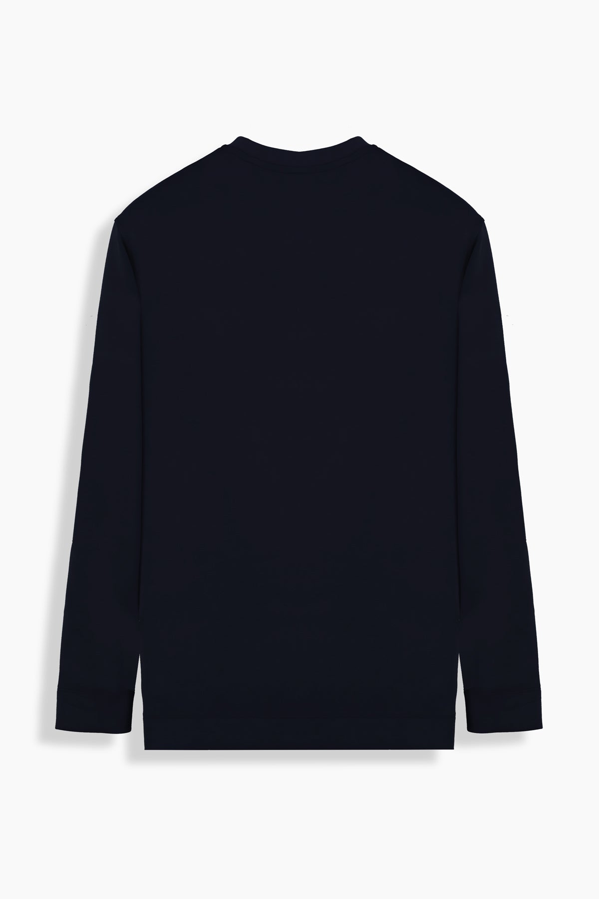 Bisiklet Yaka Lacivert Sweatshirt