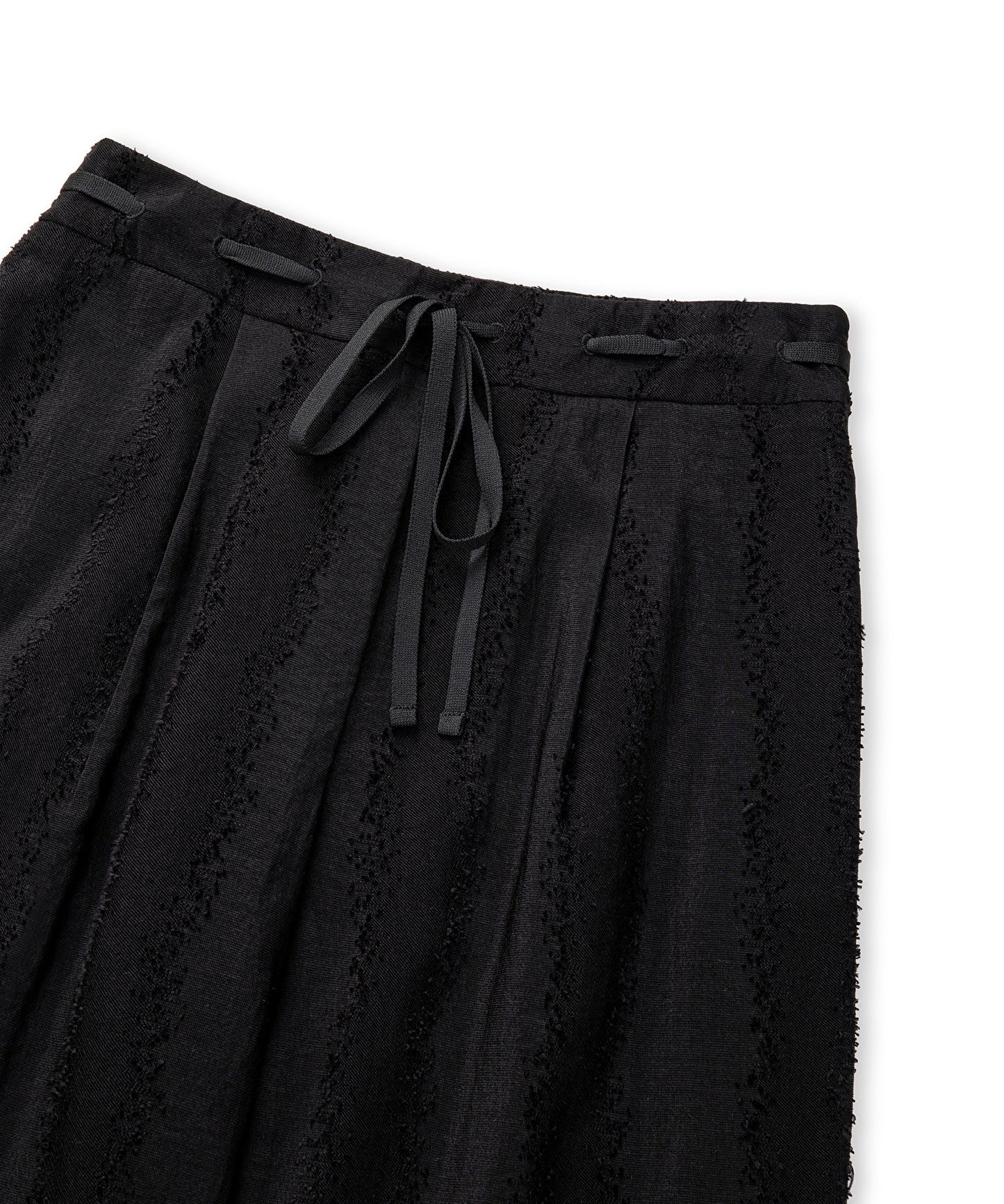 Jakarlı Wide Leg Pantolon