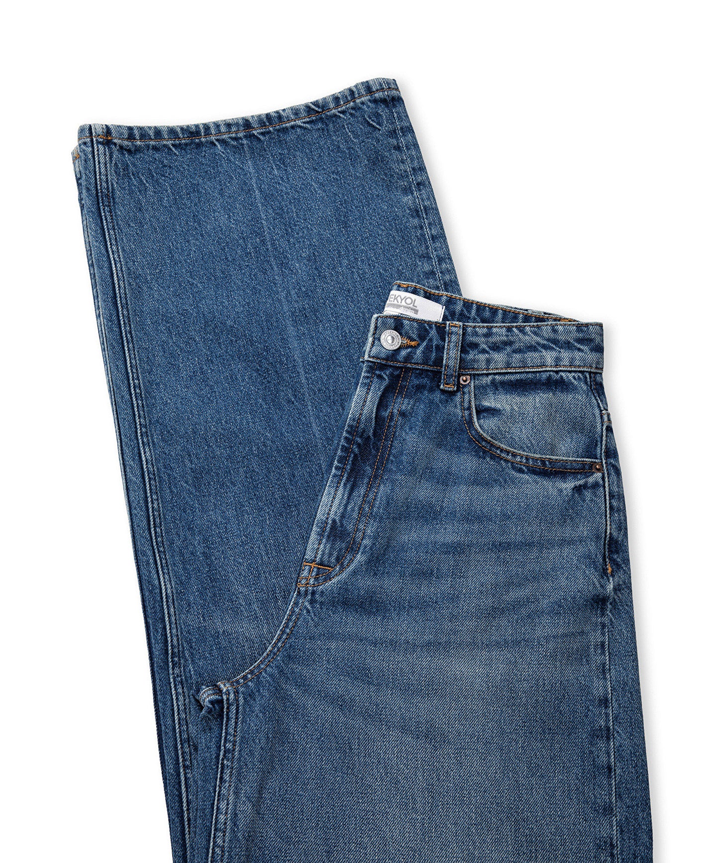 Wide Leg Jean Pantolon