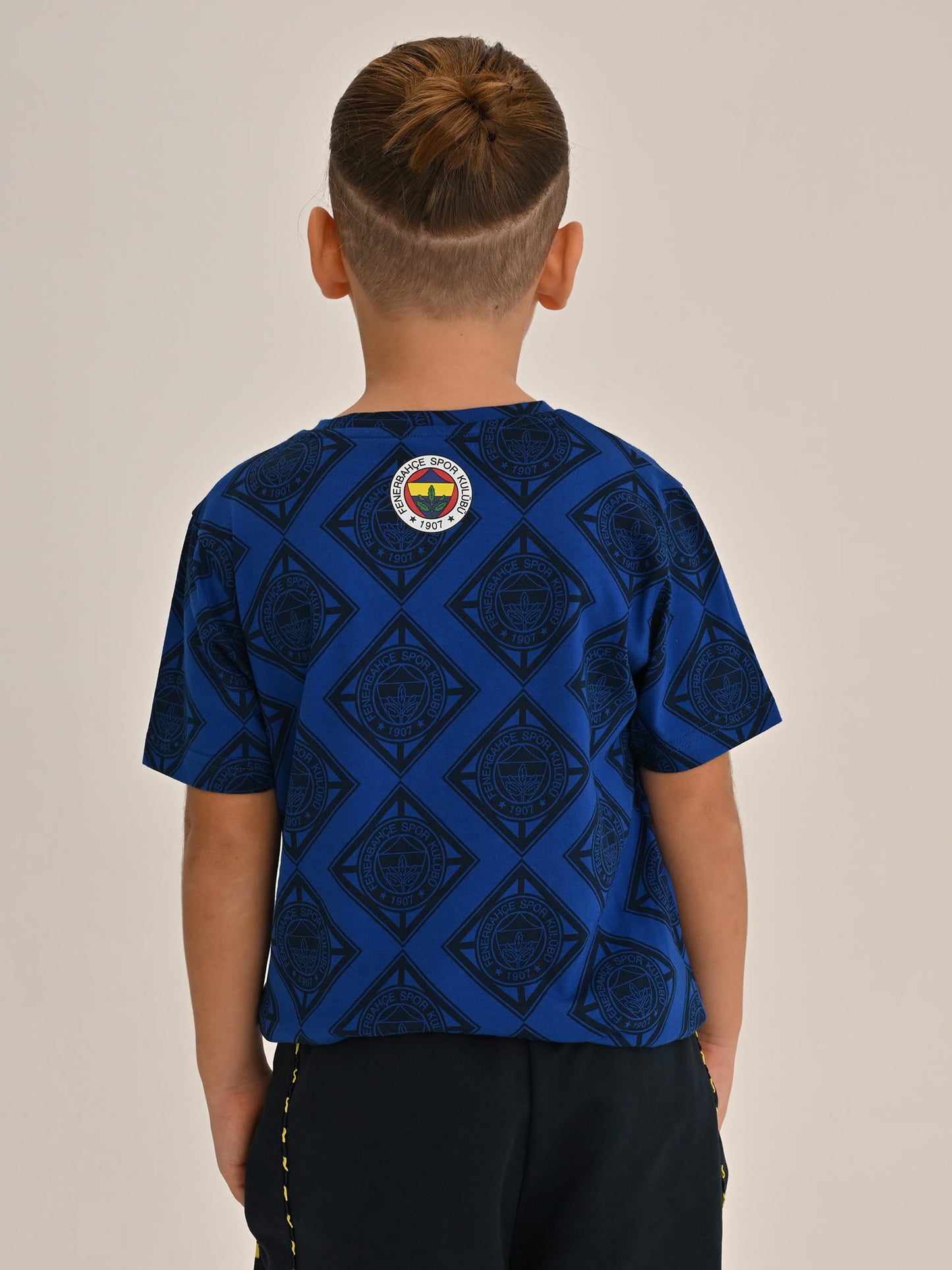 Fenerbahçe Saks Mavi Tribün Established 1907 Çocuk Tshirt