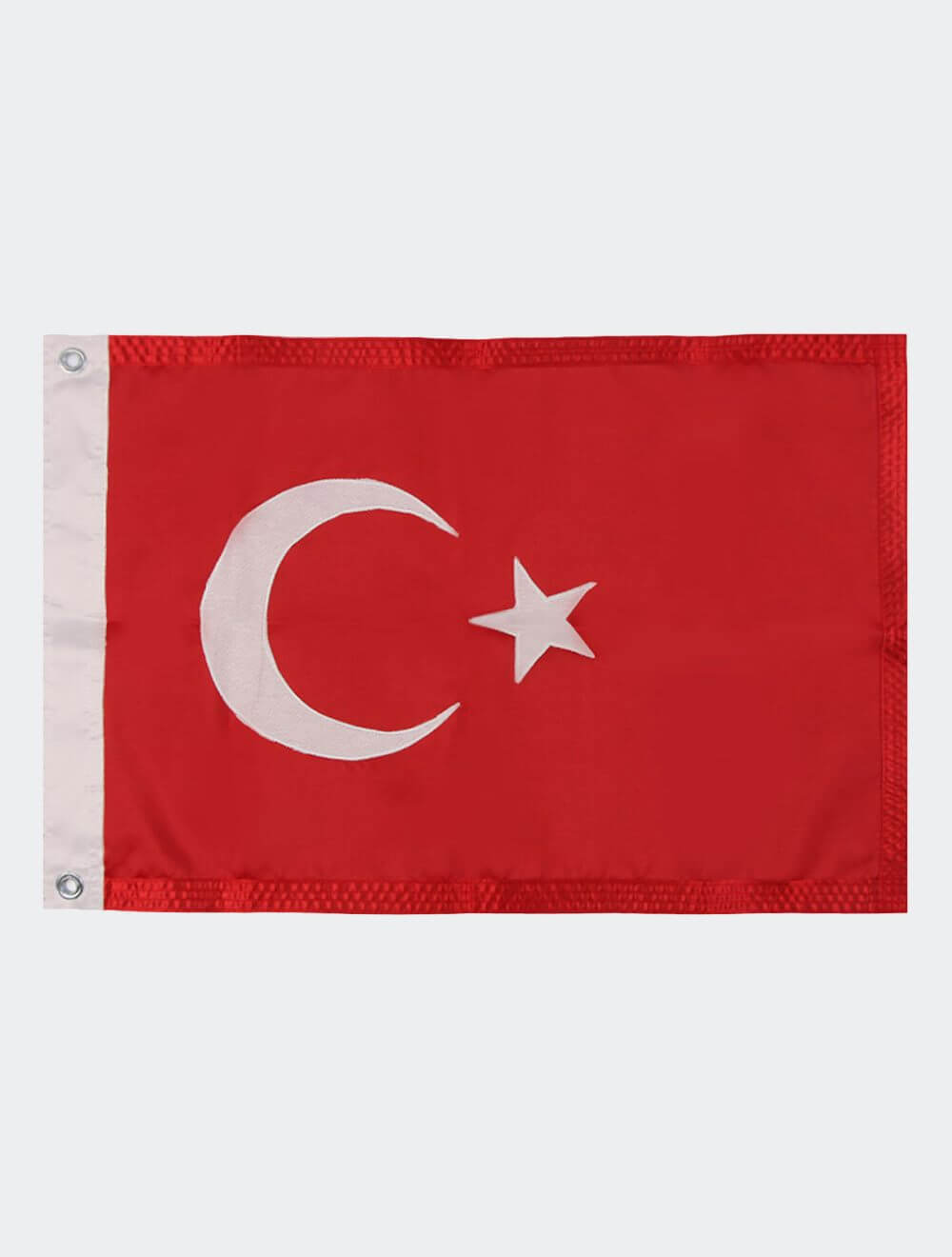 Kırmızı 70x105 Türk Dörtgen Tekne Bayrak