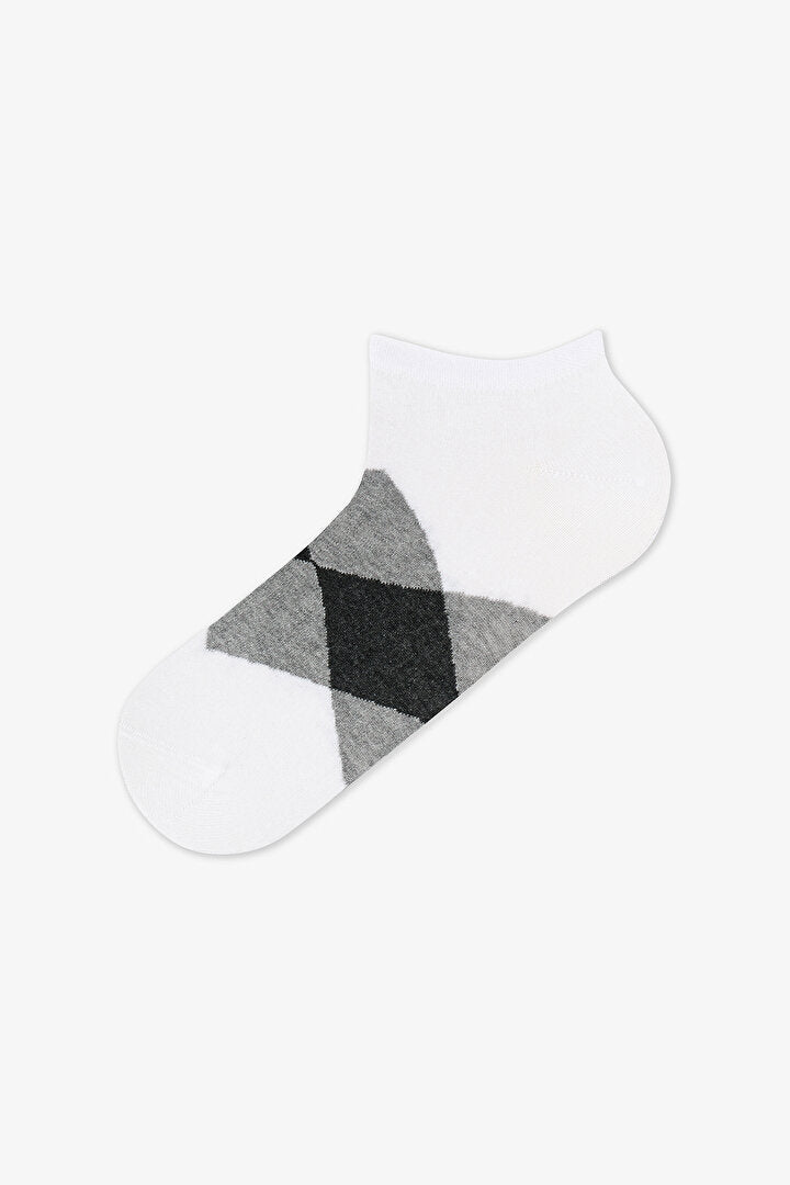 Erkek Renkli Stripe Pulse 3'lü Patik Çorap