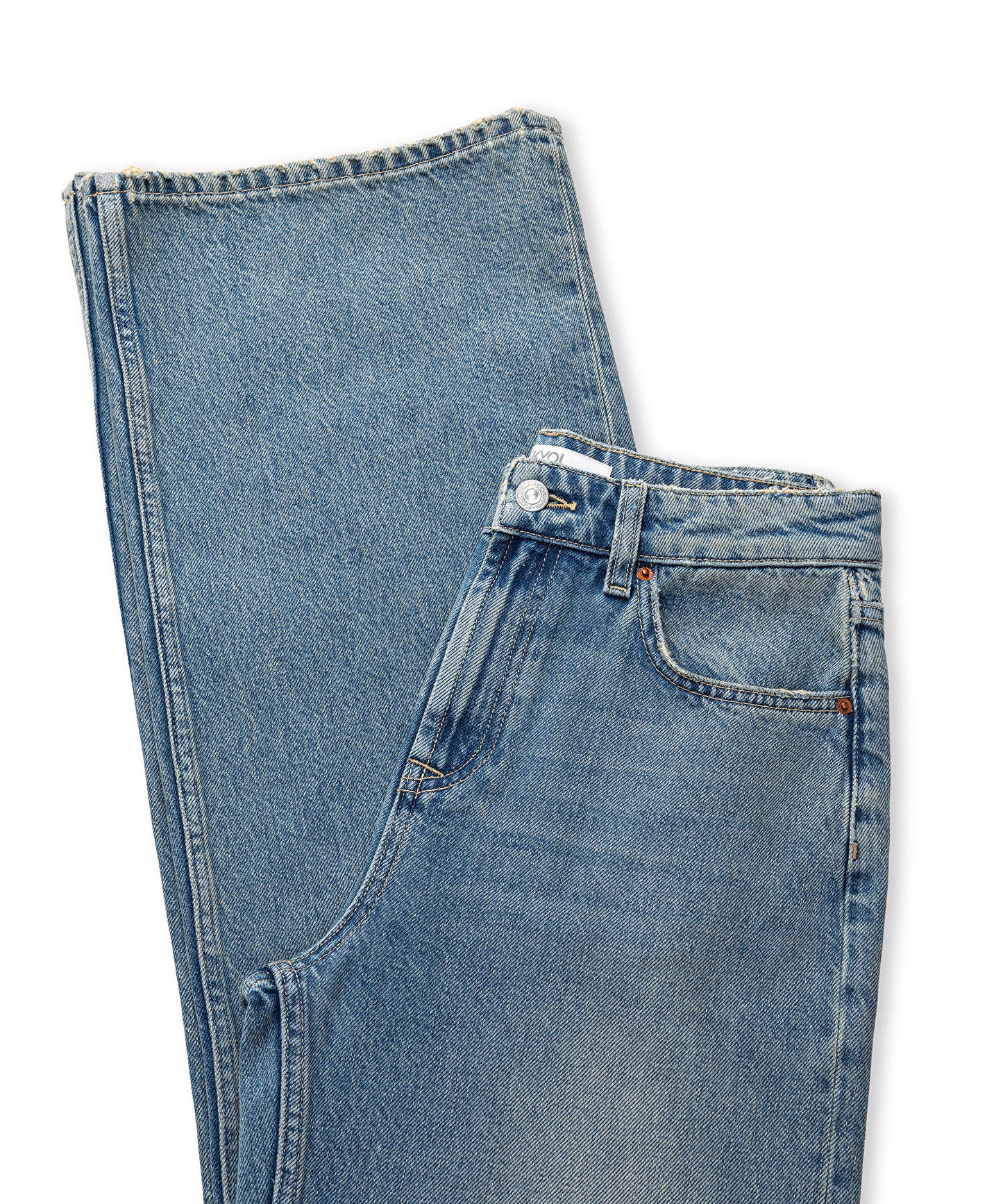 Wide Leg Jean Pantolon