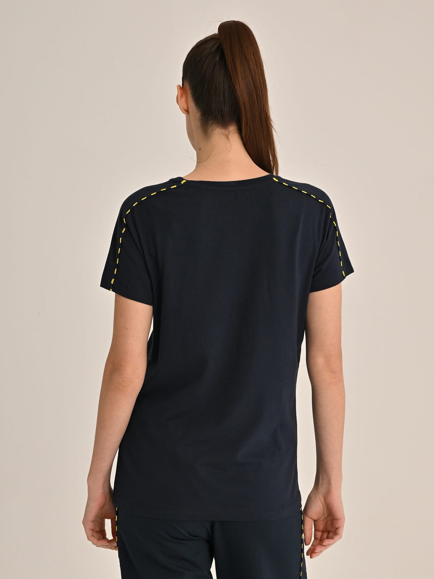 Fenerbahçe Lacivert Tribün Basic Kadın Tshirt