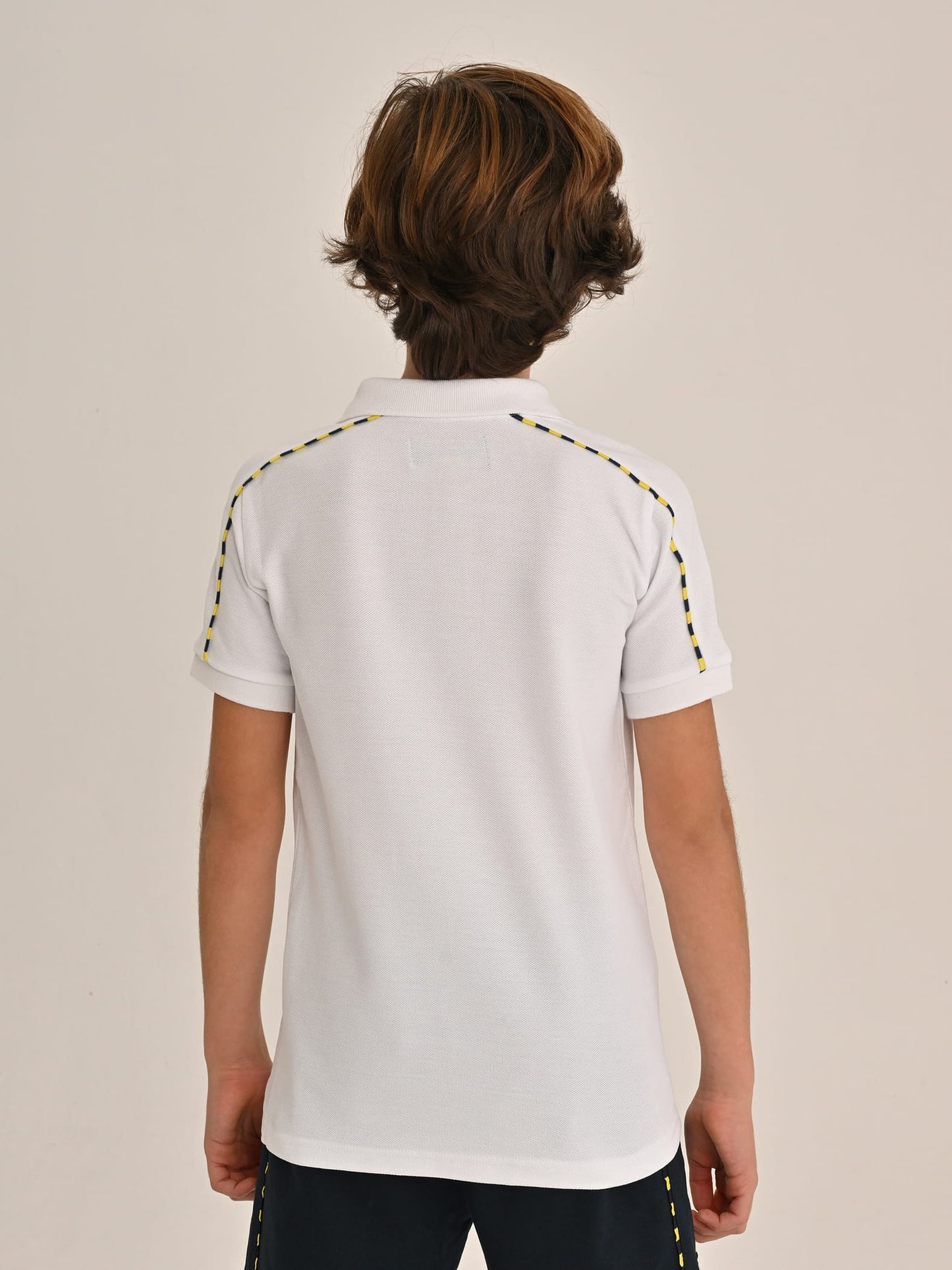 Fenerbahçe Beyaz Tribün Basic Çocuk Polo Tshirt