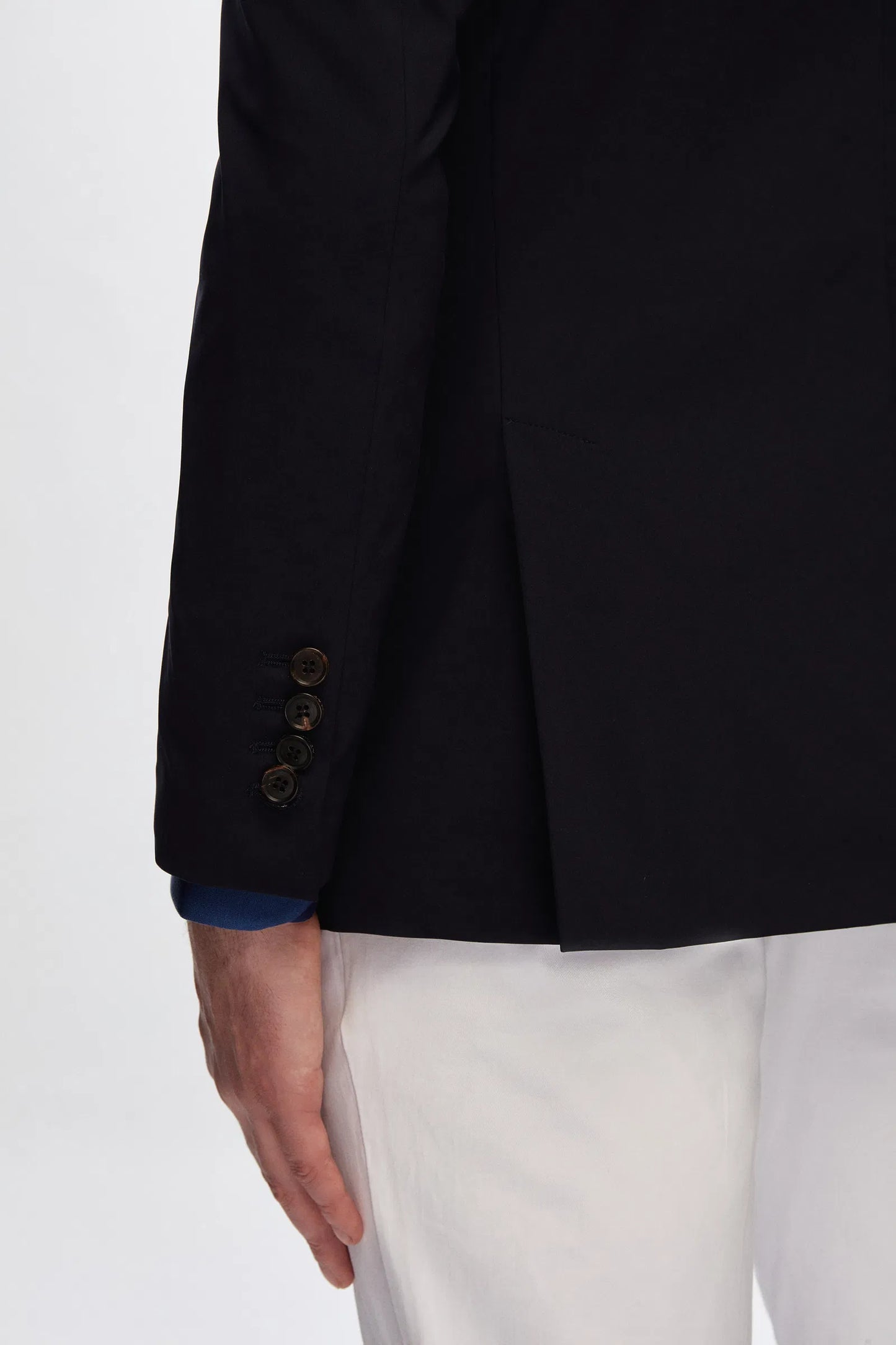 Damat Slim Fit Lacivert Kumaş Ceket