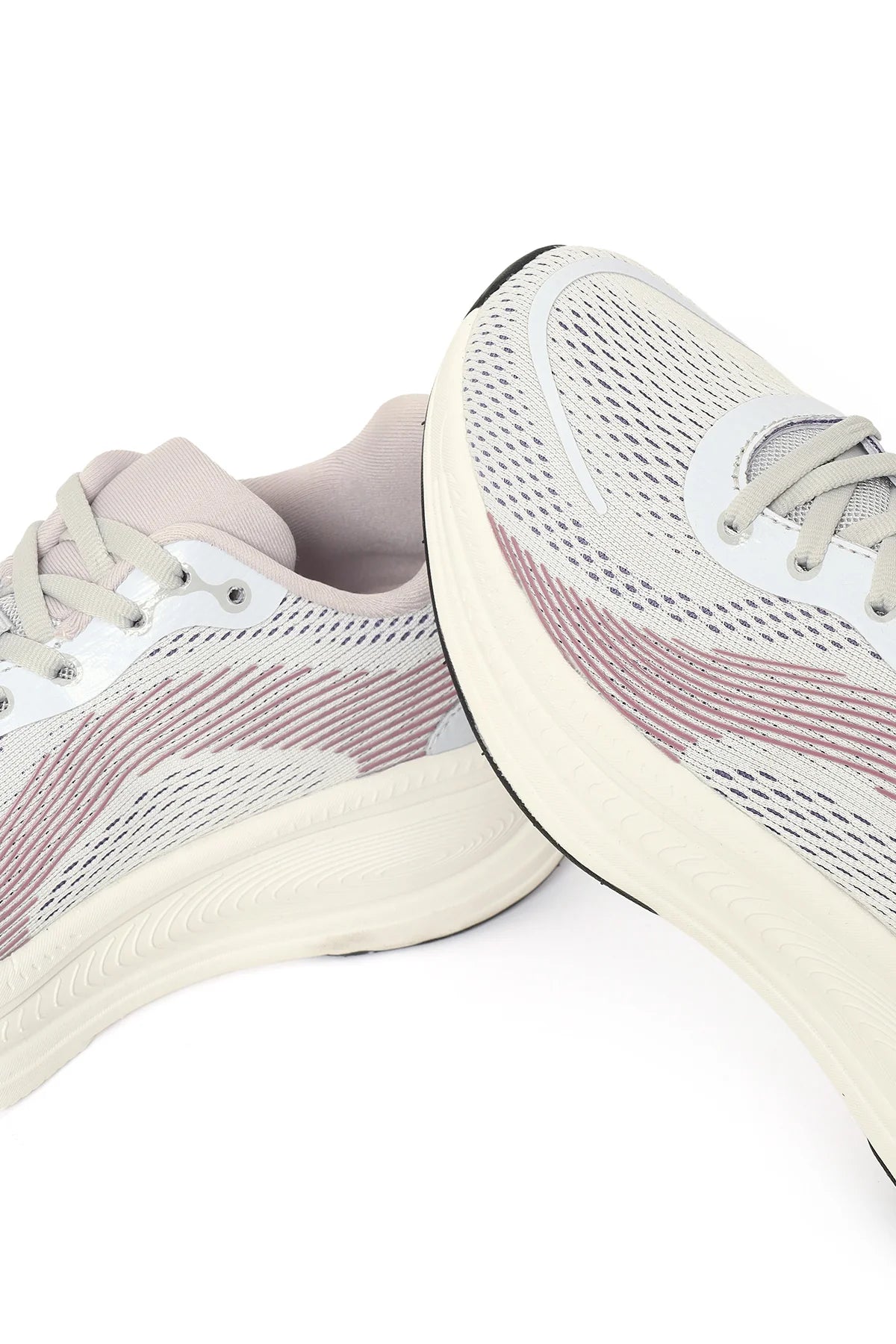 Derimod Zero Kadın Mor Bağcıklı Kalın Tabanlı Kumaş Sneaker