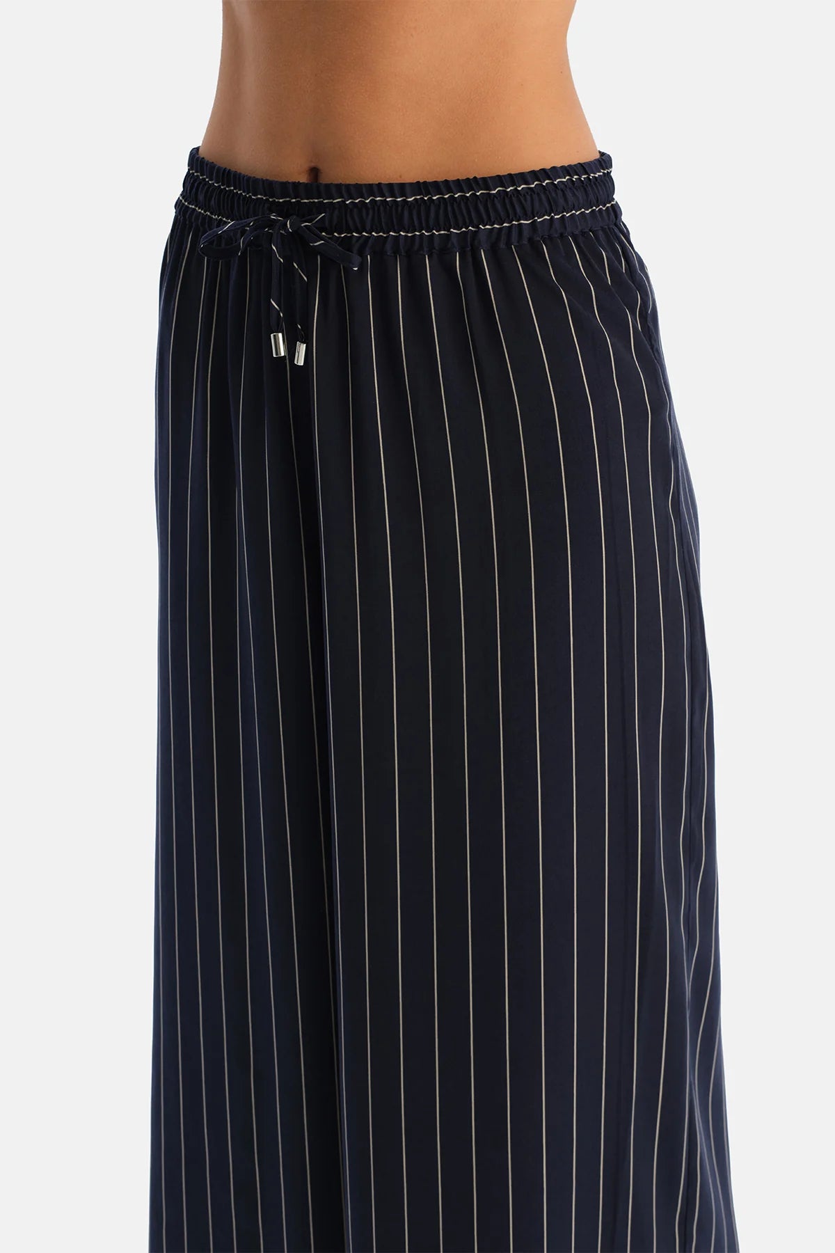Desenli Dokuma Pantolon