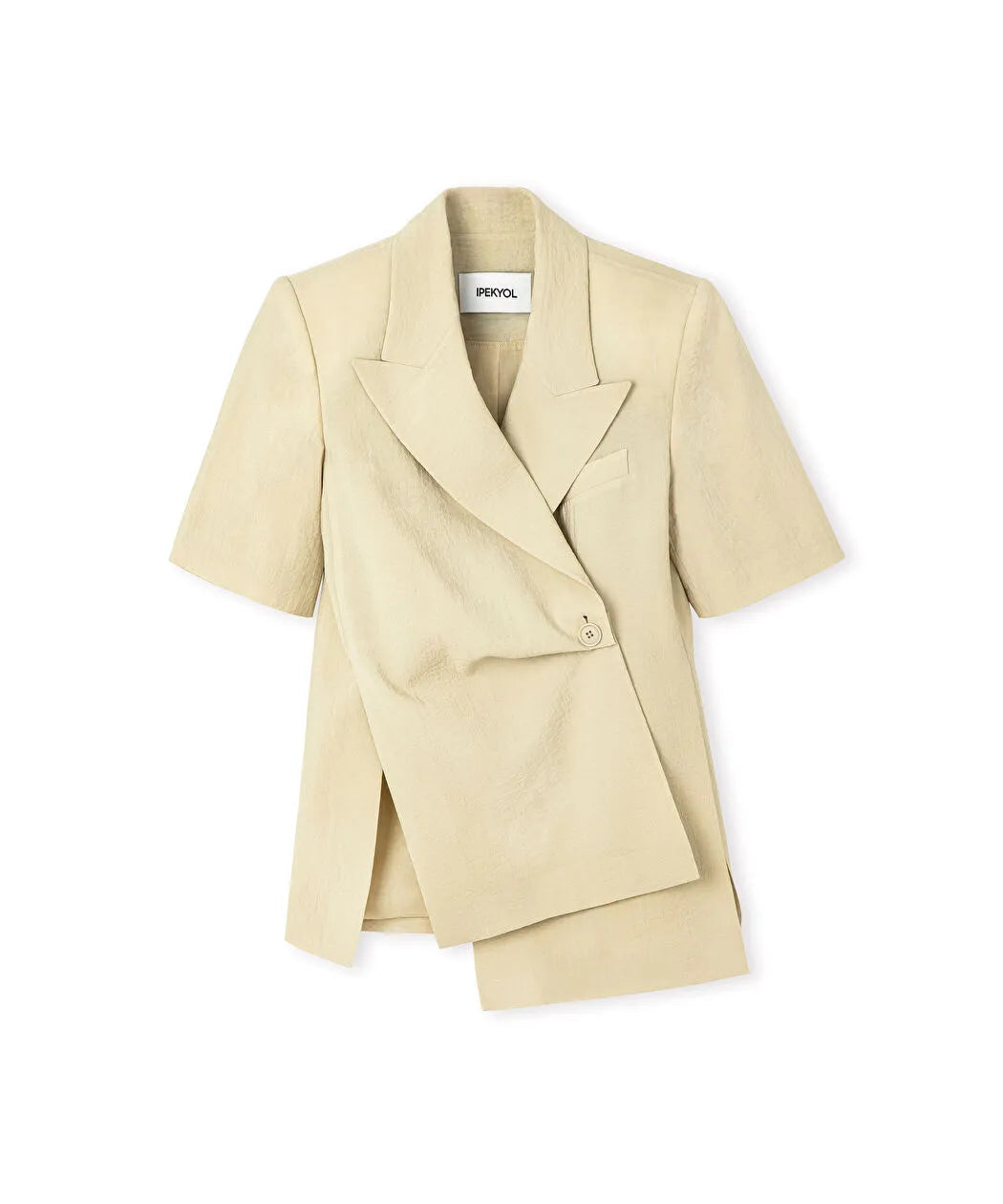 Haki Asimetrik Kruvaze Blazer Is1260106032176 | Ipekyol