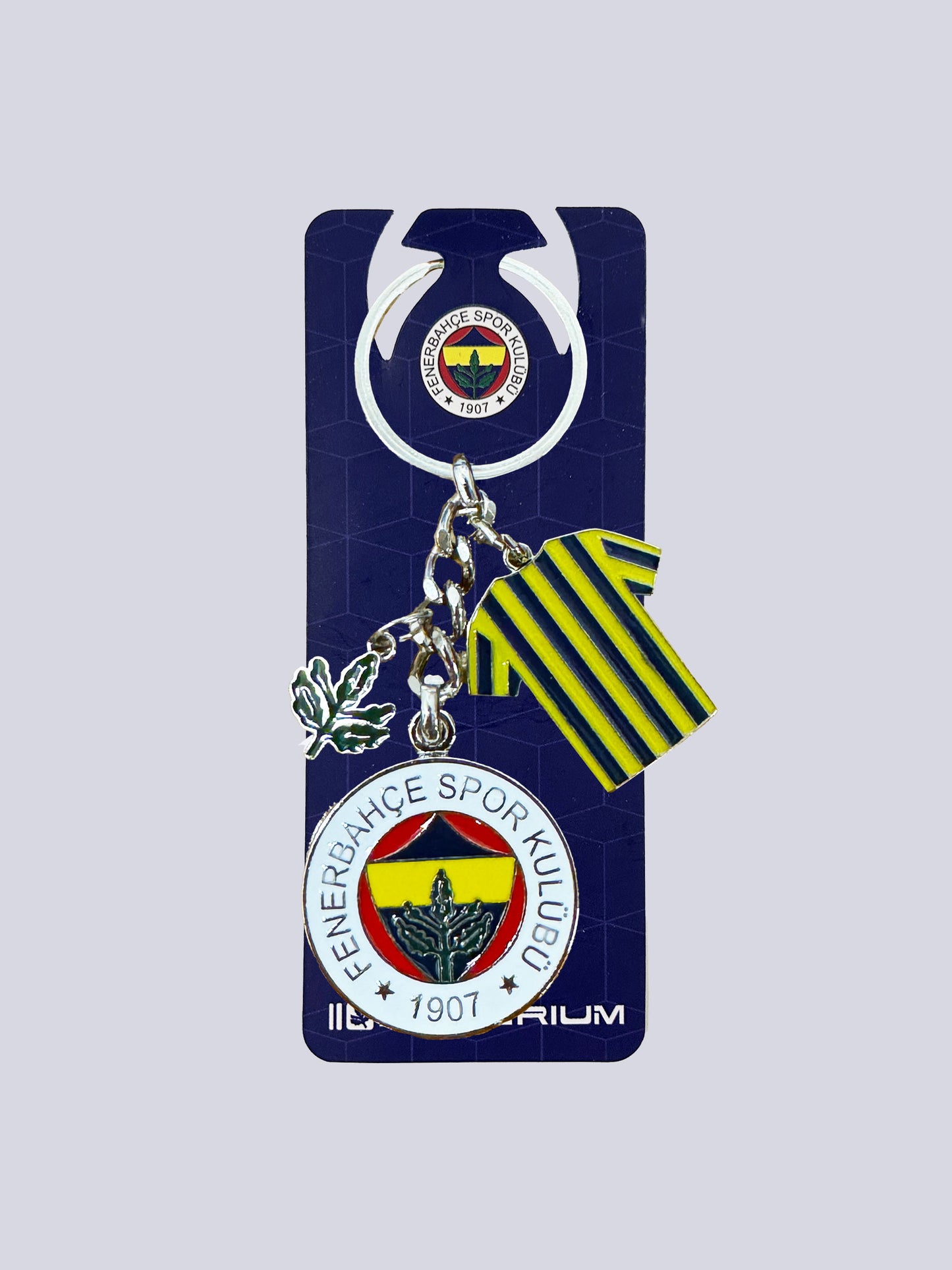 Fenerbahçe Arma Forma Palamut Metal Anahtarlık
