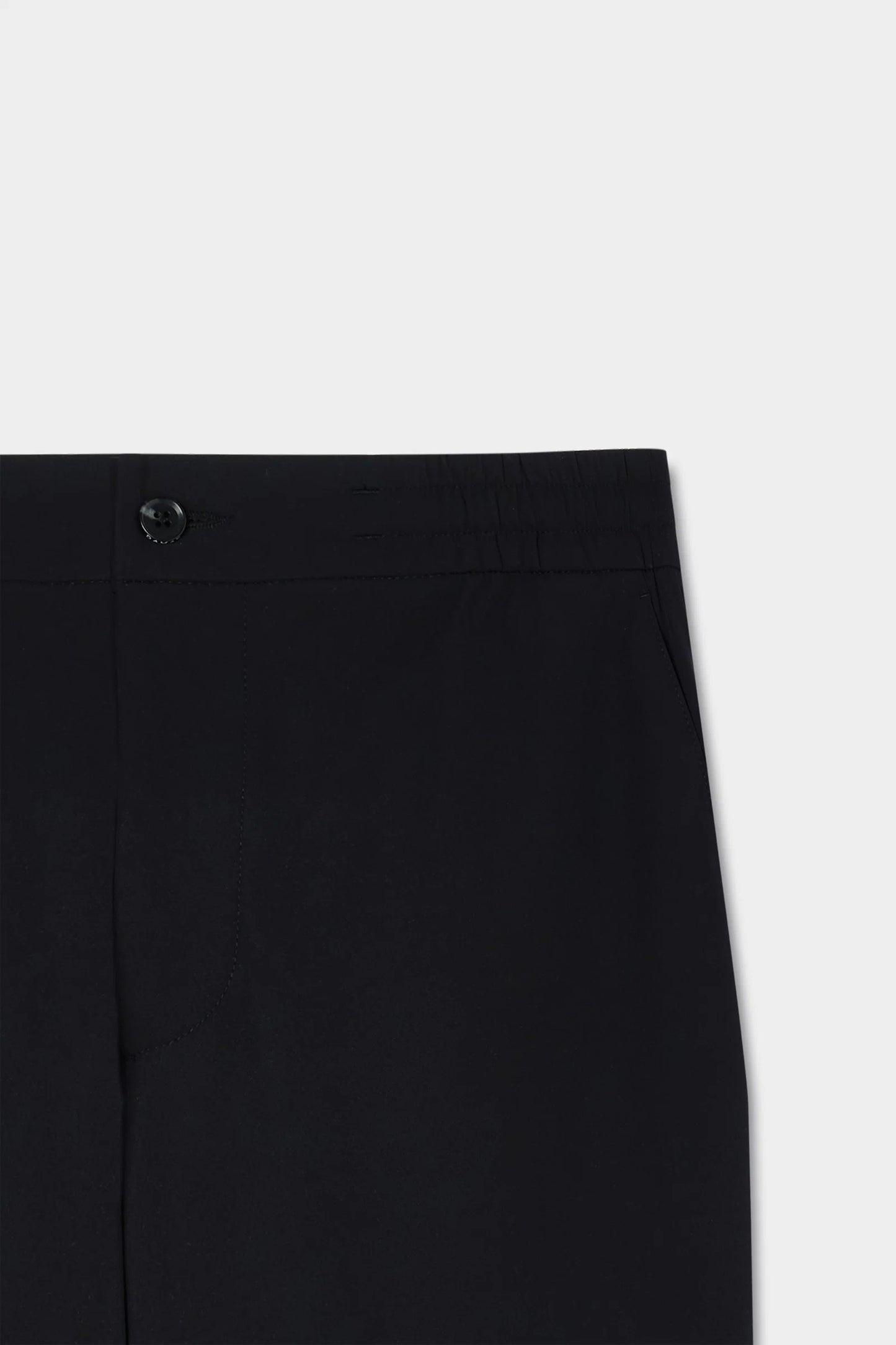 Damat Comfort Fit Siyah Düz Kumaş Pantolon