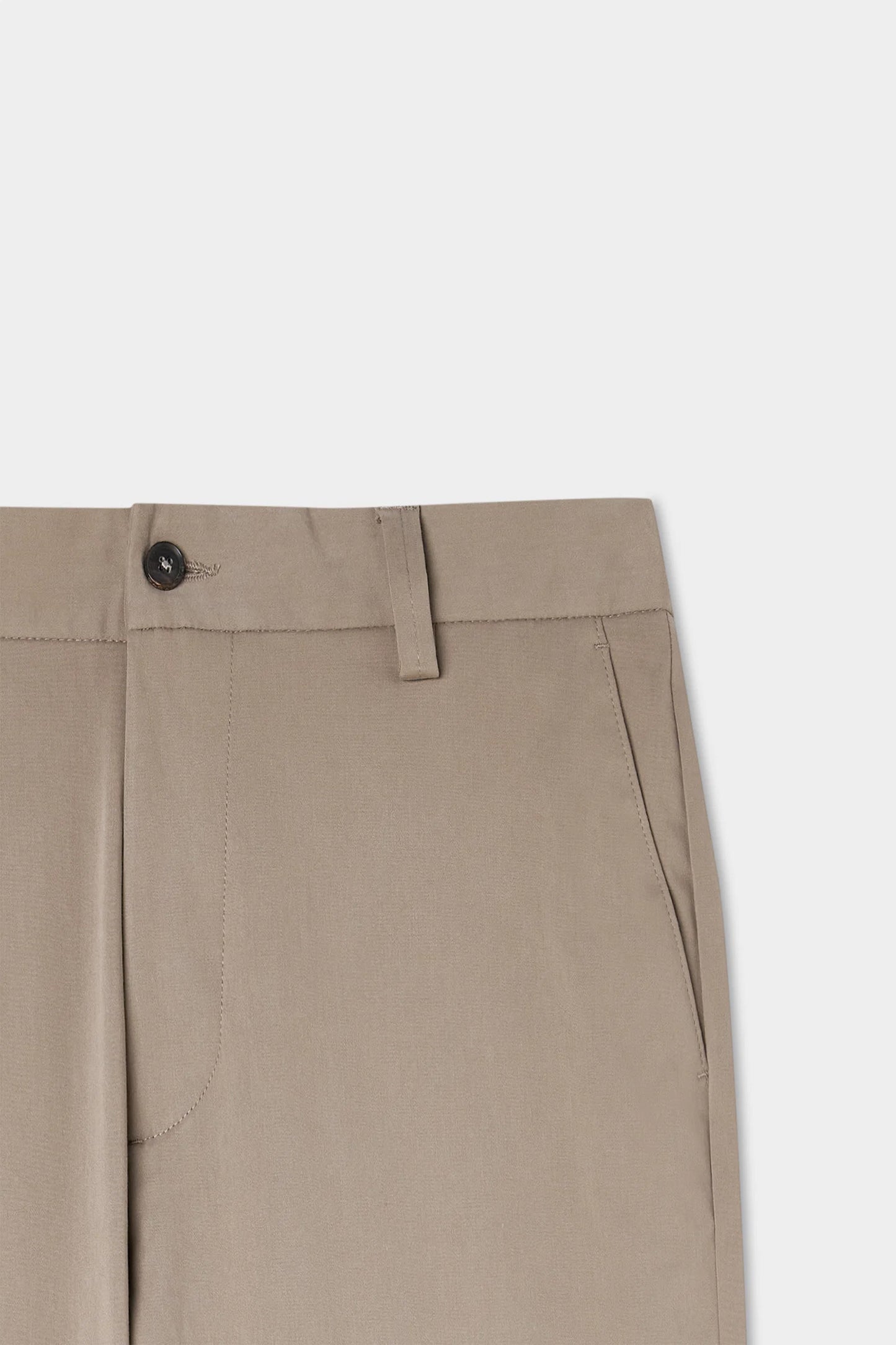 Damat Comfort Fit Vizon Düz Kumaş Pantolon
