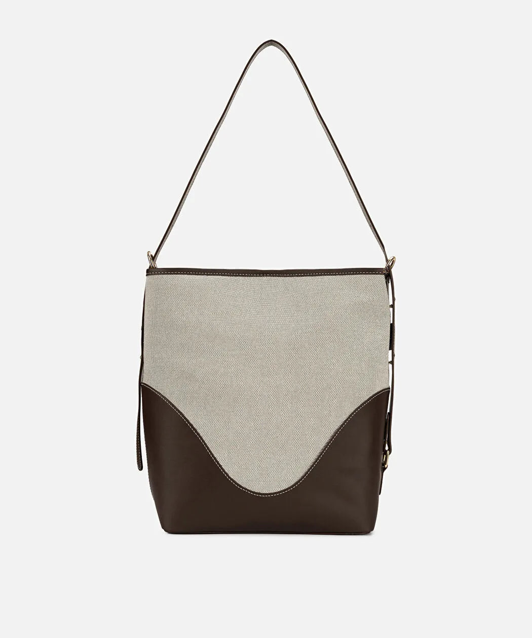 Kahverengi Colorblock Bucket Çanta Is1260052097074 | Ipekyol