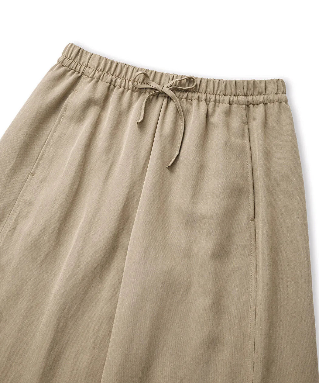 Haki Belden Bağlamalı Wide Leg Pantolon Is1260003249176 | Ipekyol