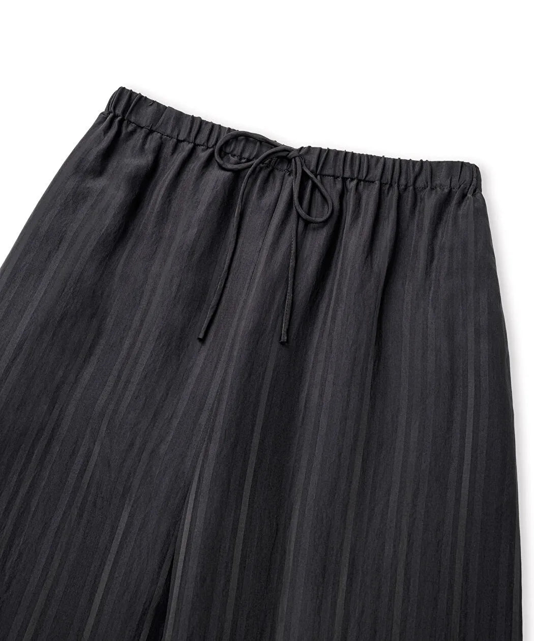 Siyah Çizgili Wide Leg Pantolon Is1260003193001 | Ipekyol