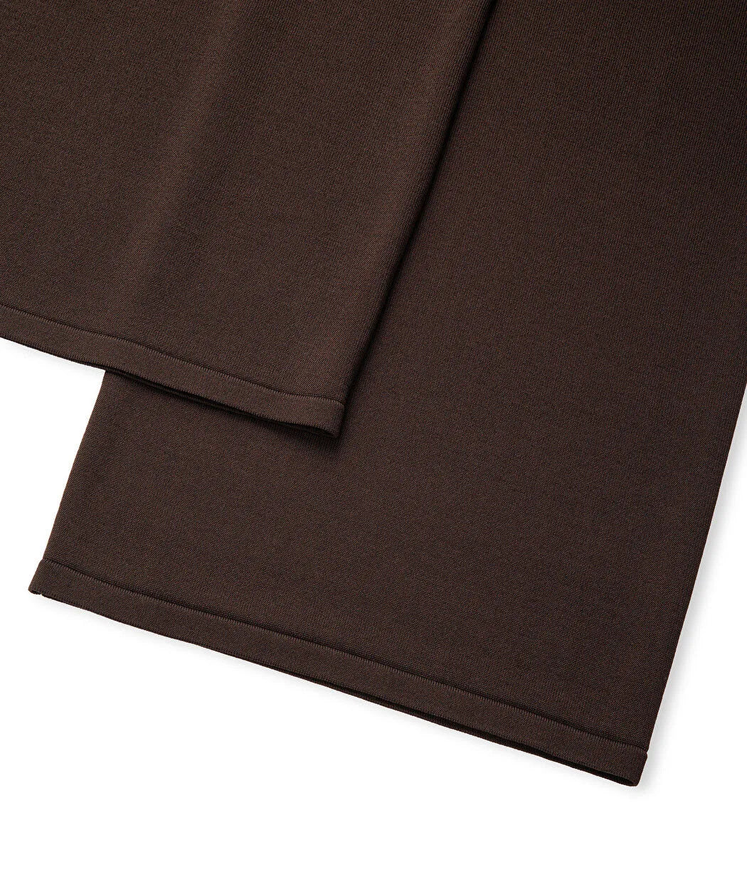 Kahverengi Wide Leg Triko Pantolon Is1260003159074 | Ipekyol