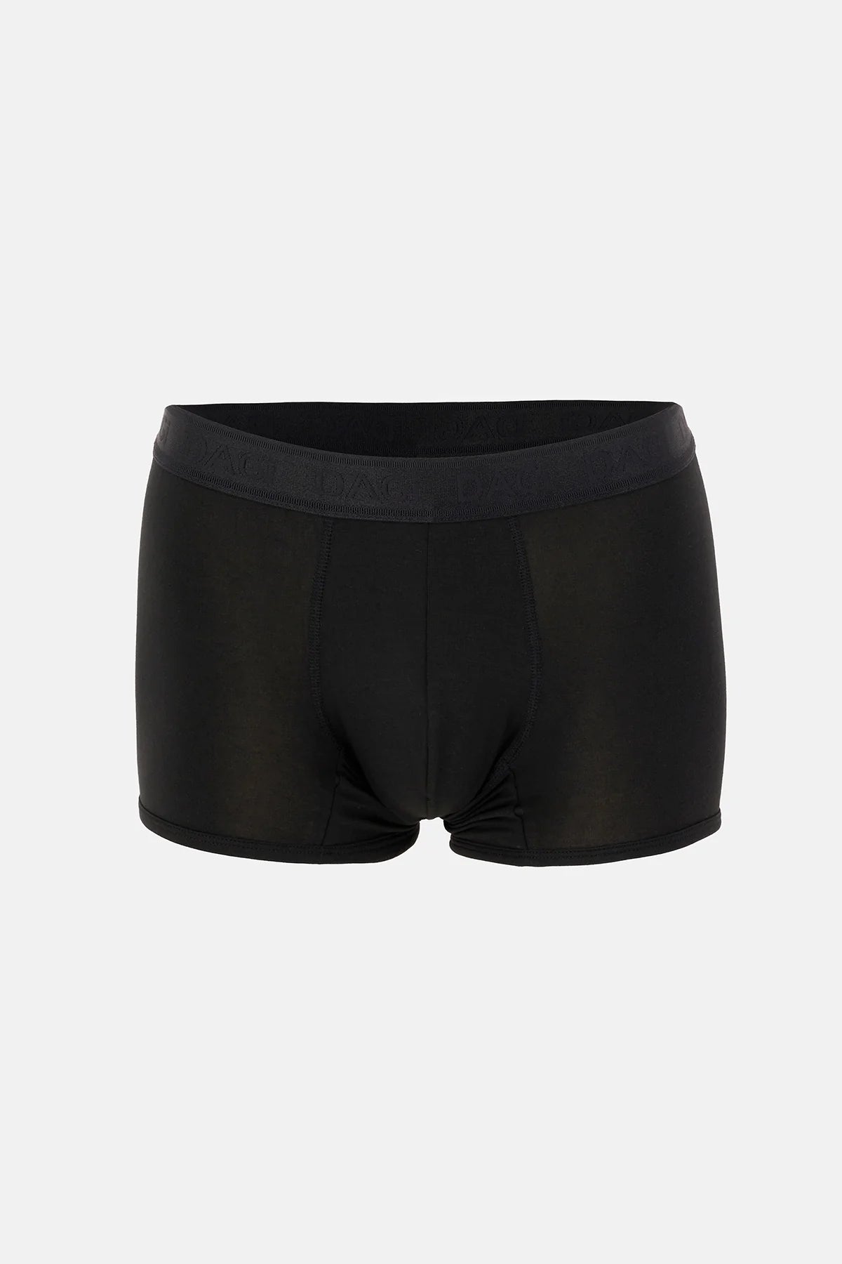 Bordo-siyah 3'lü Desenli Micro Modal Boxer