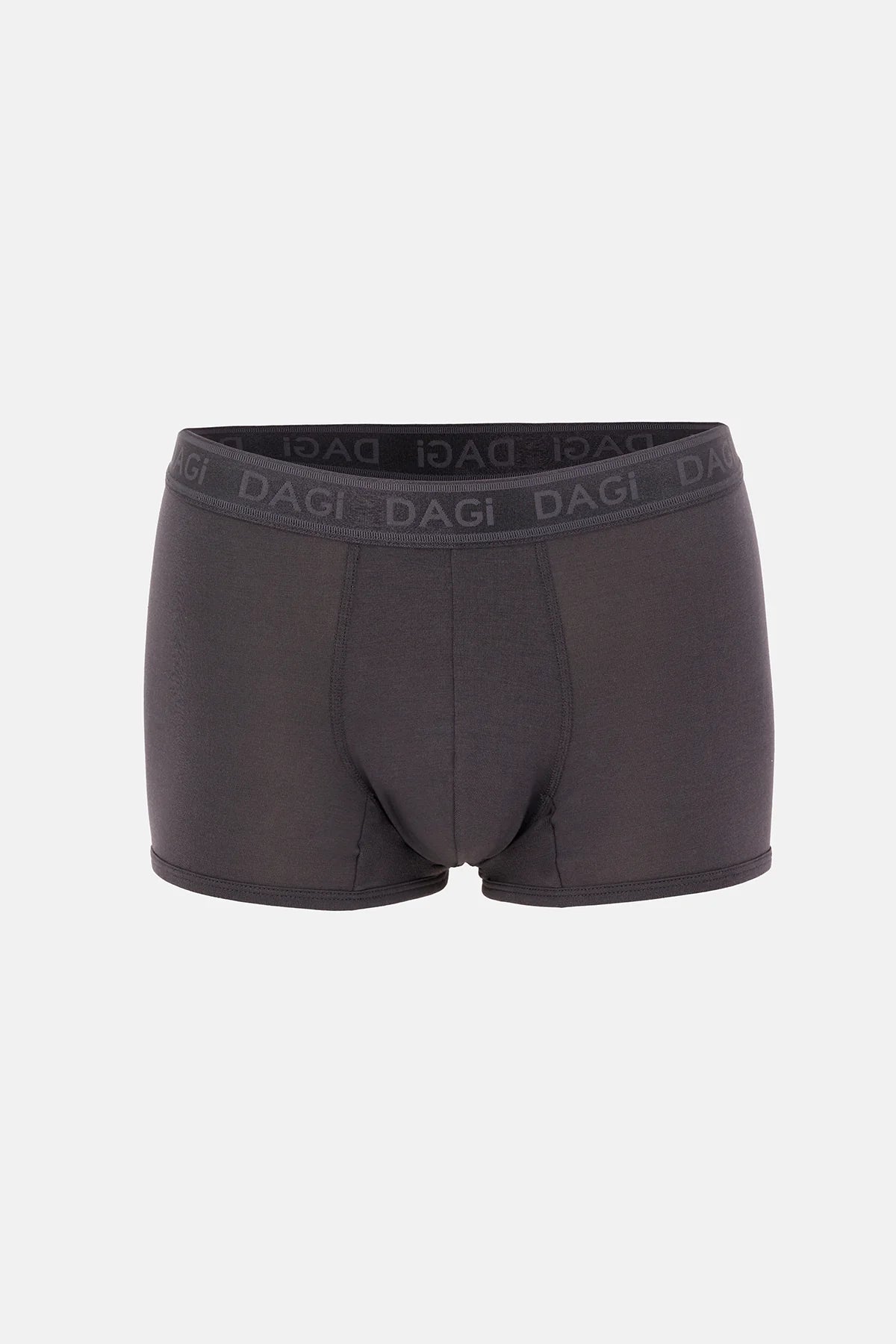 Antrasit-gri 3'lü Desenli Micro Modal Boxer