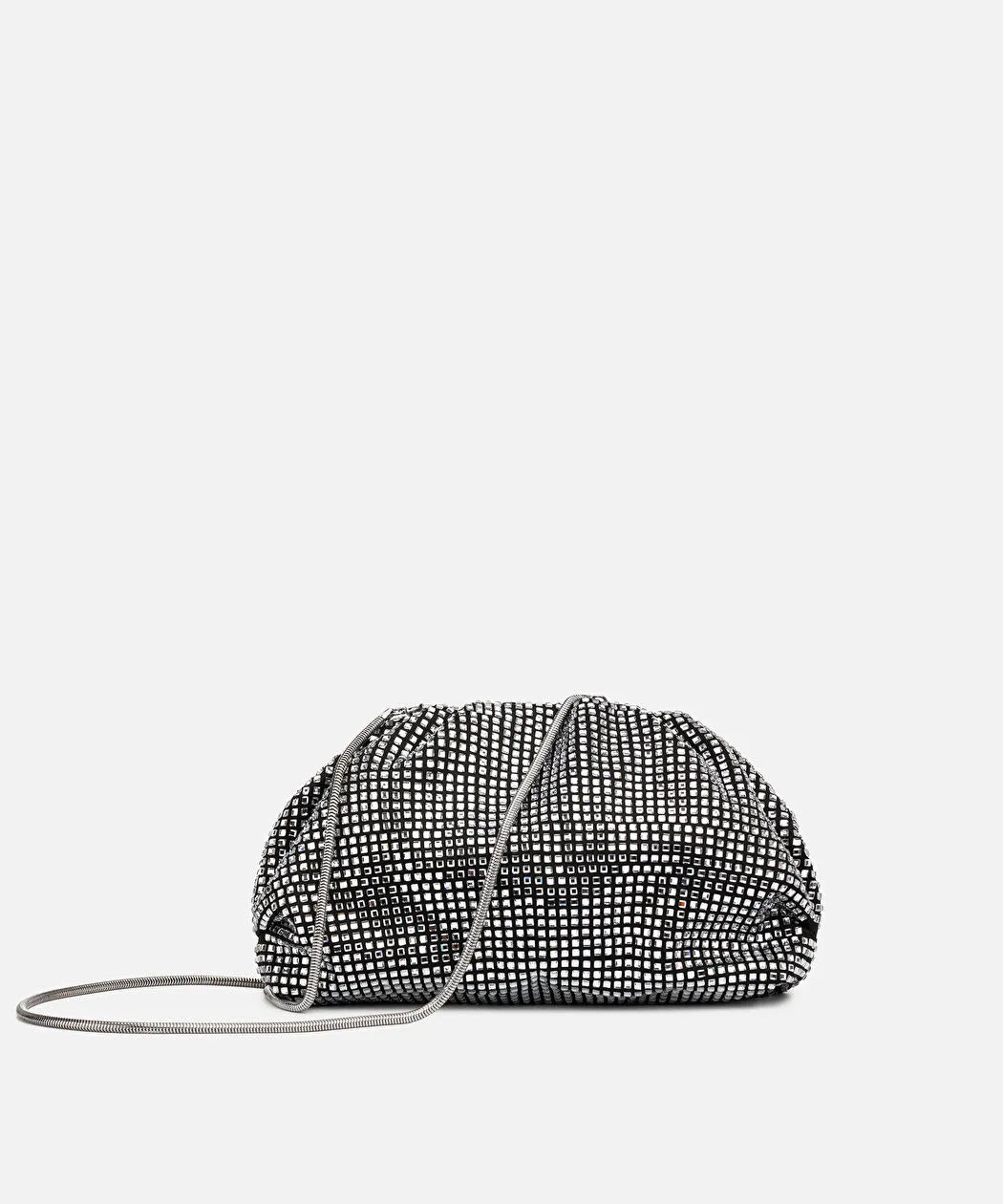 Siyah Çıkarılabilir Askılı Strass Taşlı Clutch Is1260121015001 | Ipekyol