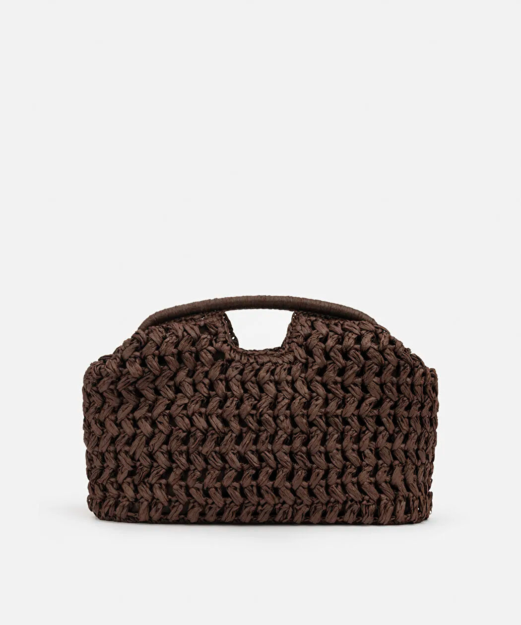 Kahverengi Hasır Görünümlü Clutch Is1260121006006 | Ipekyol