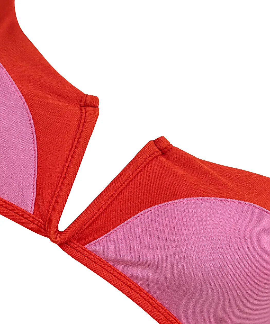 Kırmızı Colorblock Bikini Seti Is1260038019034 | Ipekyol
