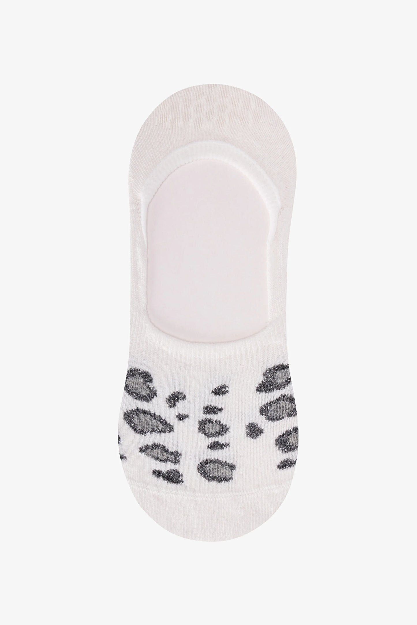Silvery Leopard 3'lü Babet Çorabı