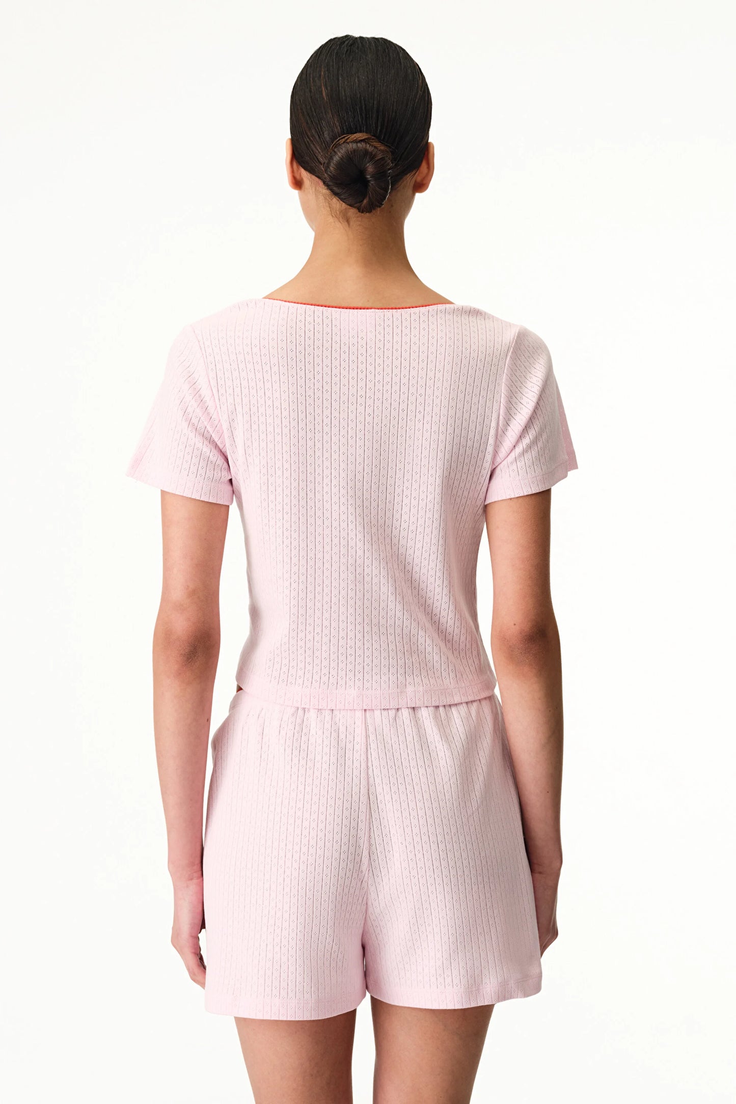 Pembe Lic My Melody Pamuklu Pointel Şortlu Pijama Takımı