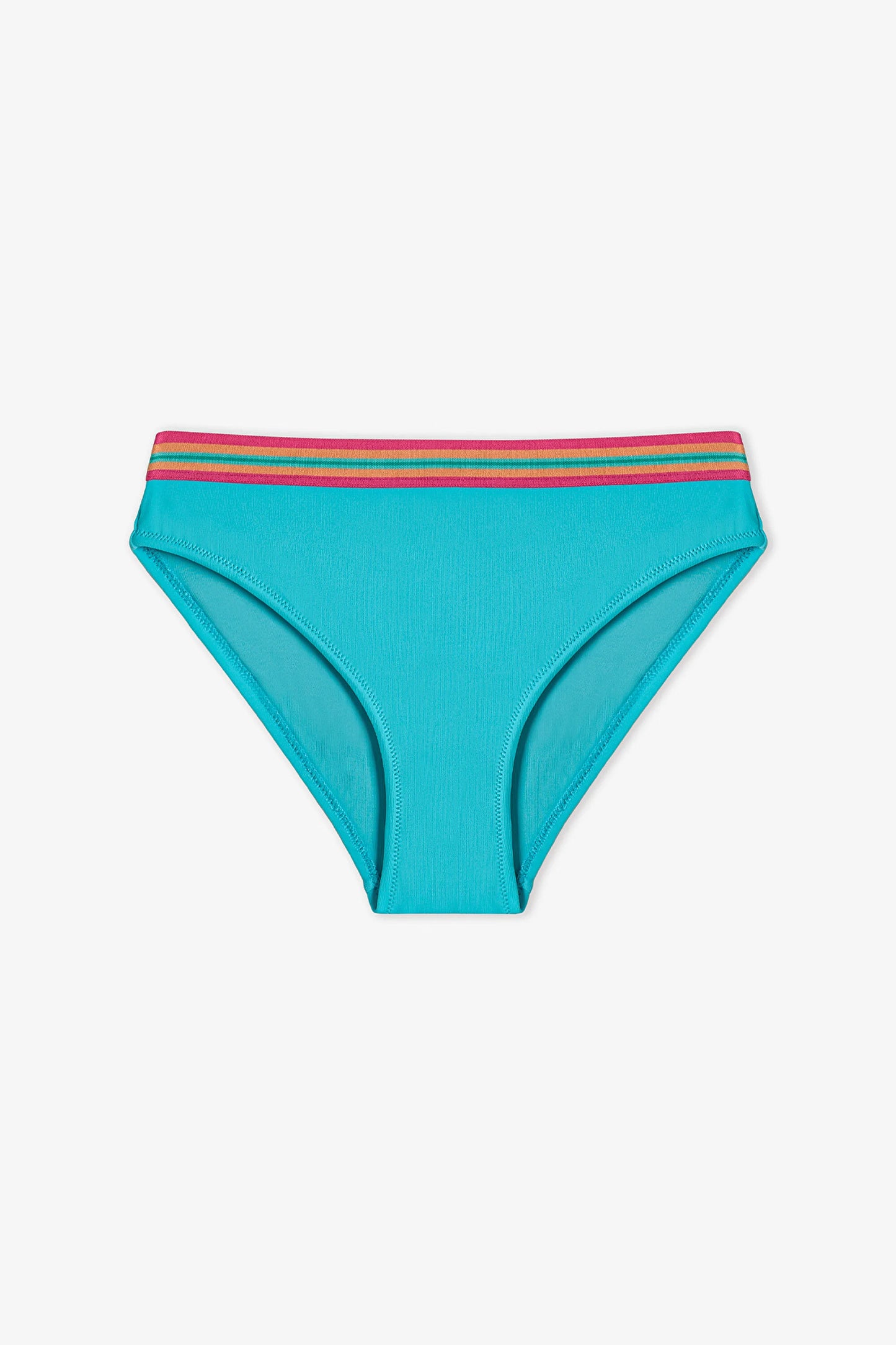 Turkuaz Genç Kız Island Üçgen Bikini Takımı