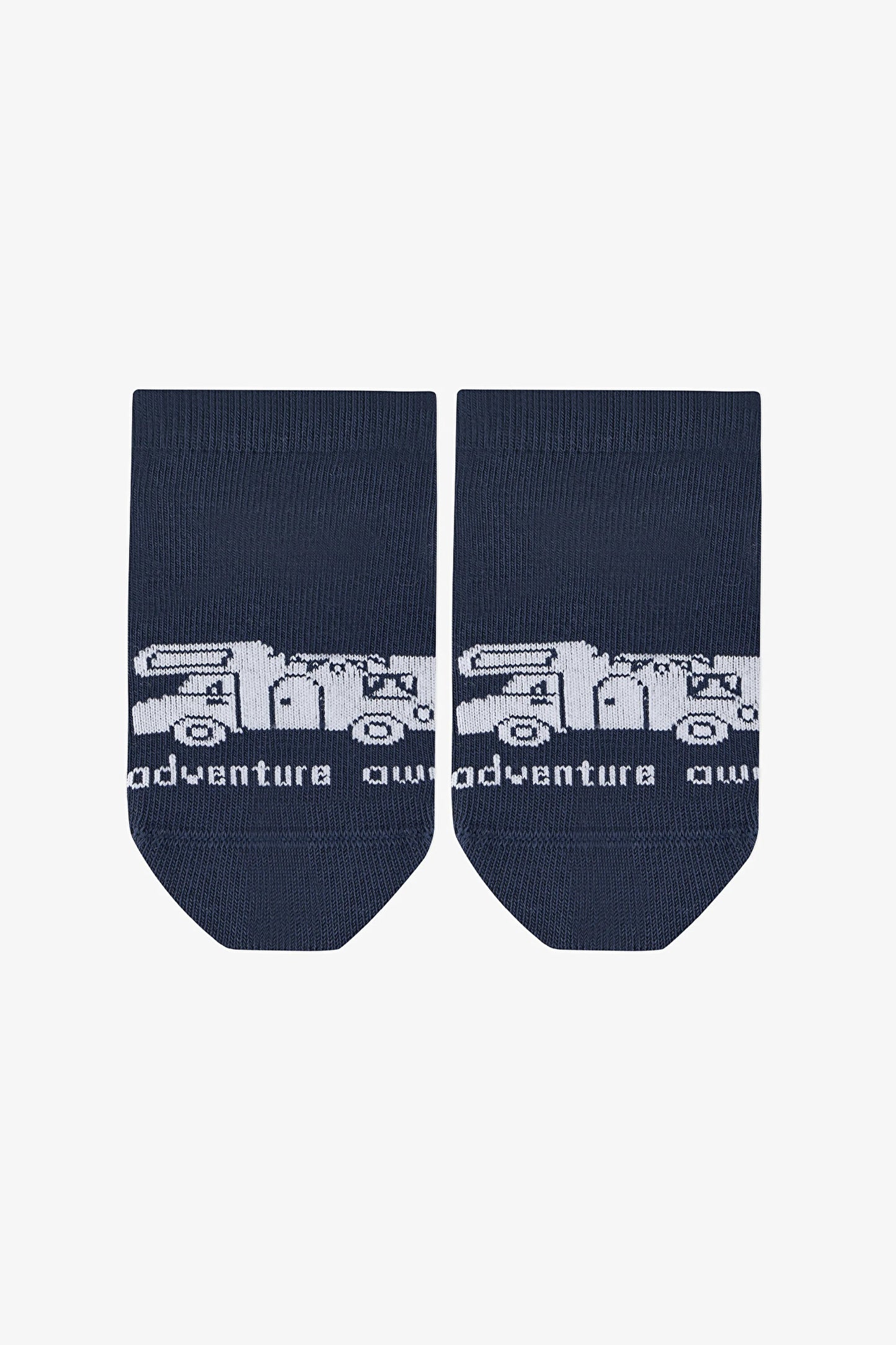 Mavi Erkek Çocuk Adventure Awaits 4'lü Patik Çorap