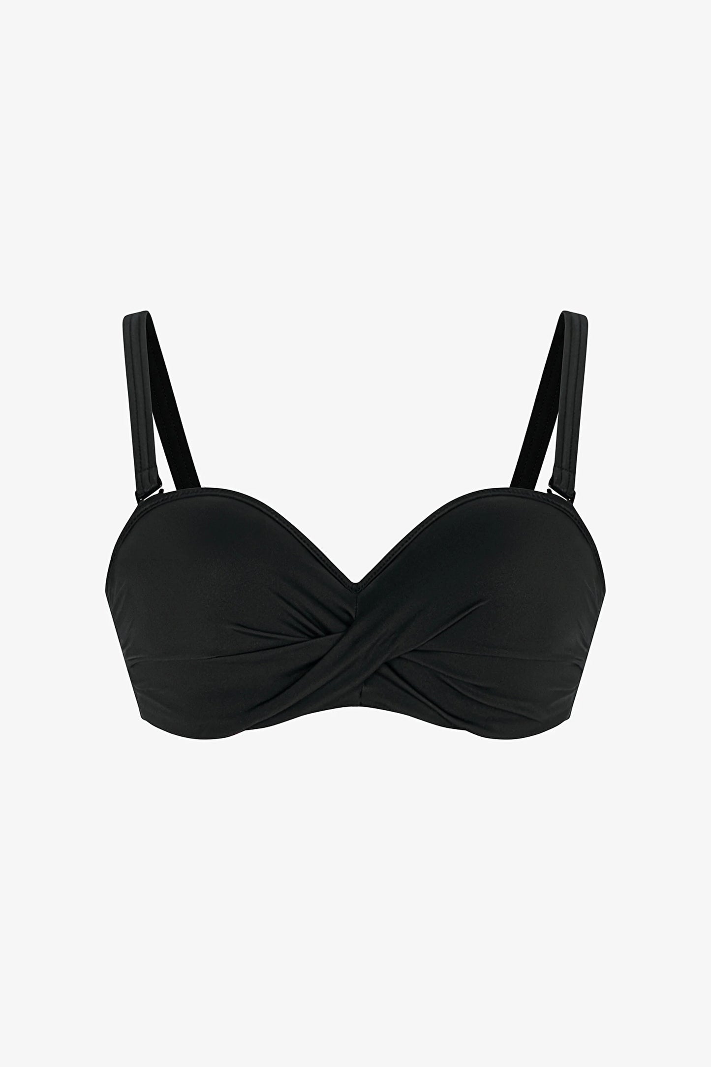 Siyah Beauty Toparlayıcı Bikini Üstü