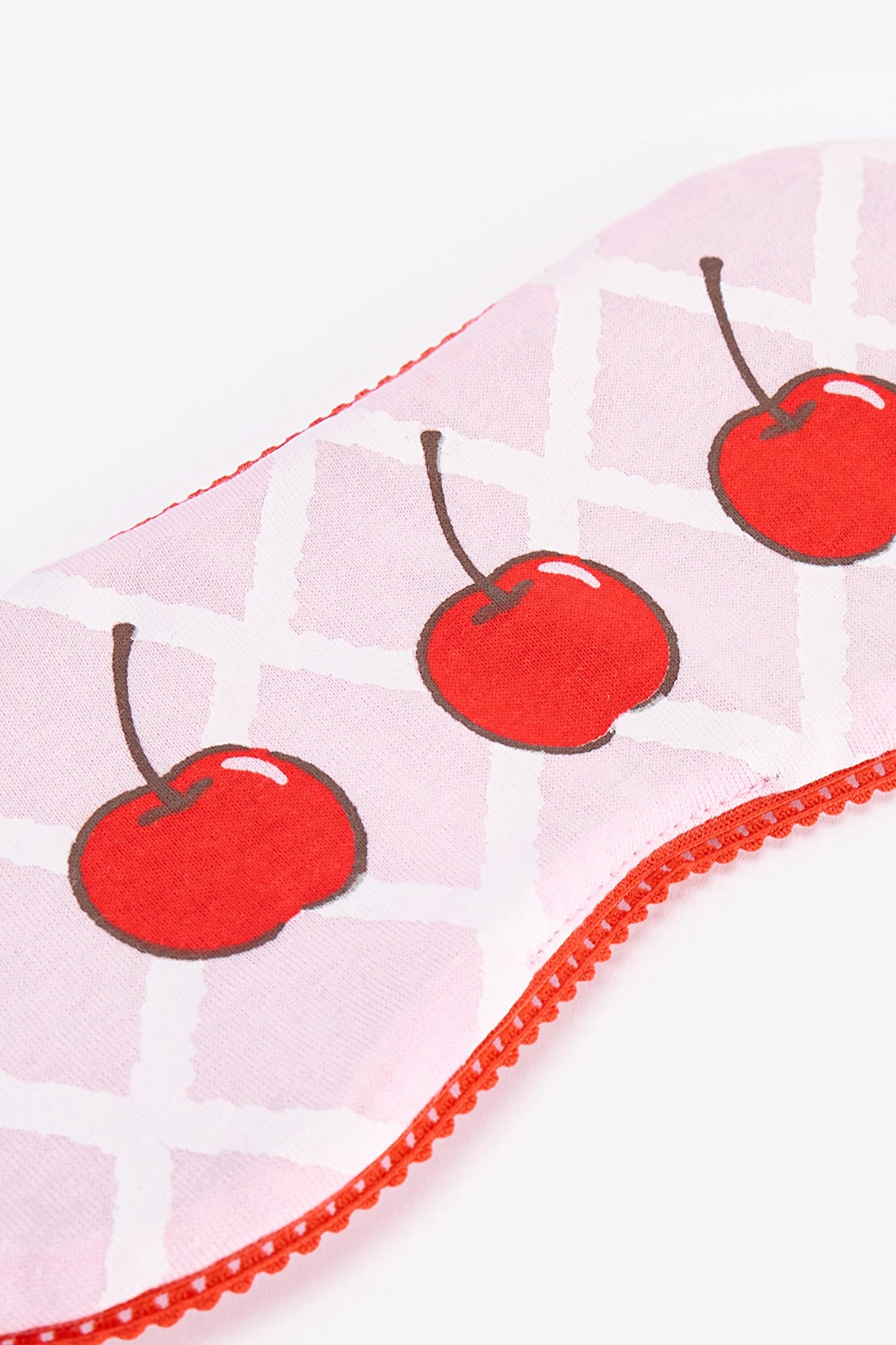 Optik Beyaz Cherries Uyku Gözlügü