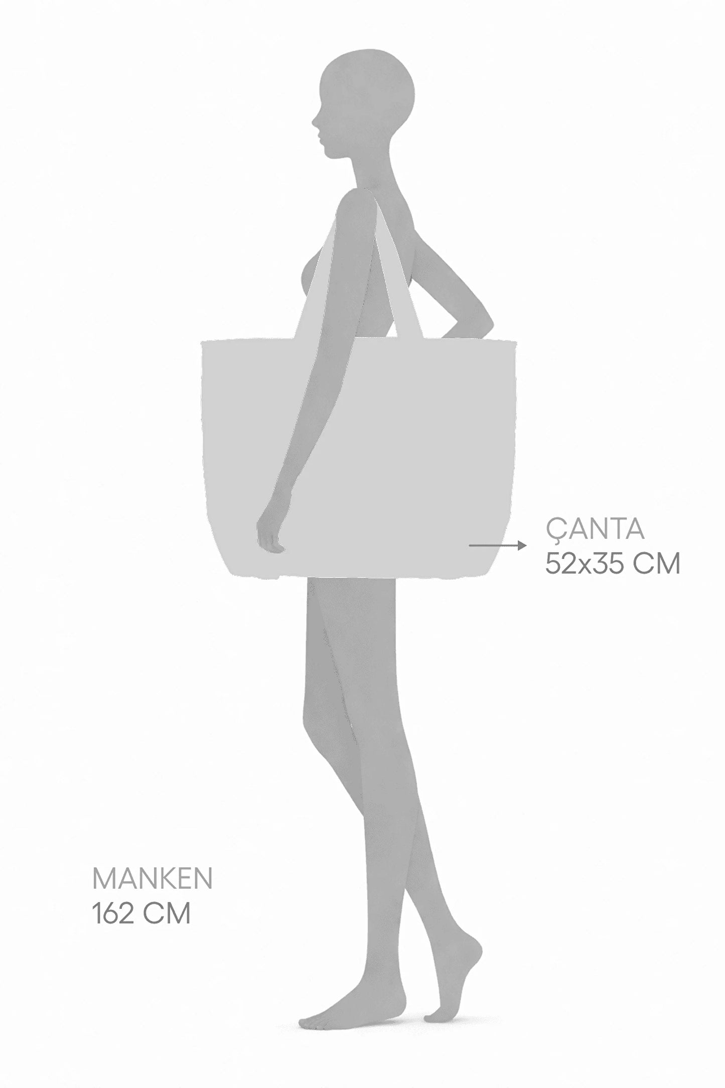Mavi Dorata Çanta