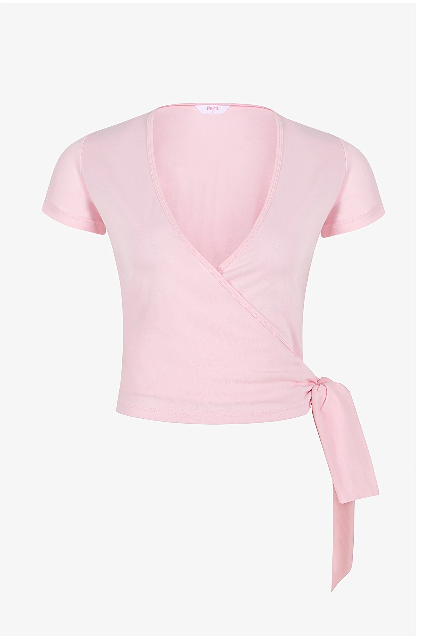 Pembe Ballet Wrap Üst