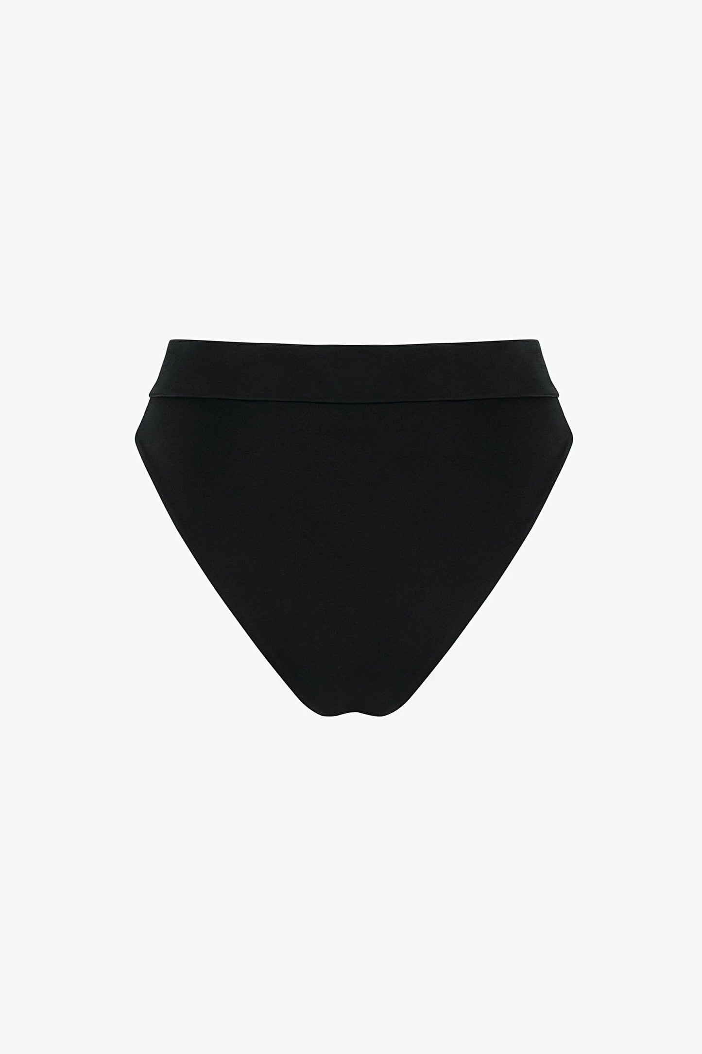 Siyah V Slip Bikini Altı