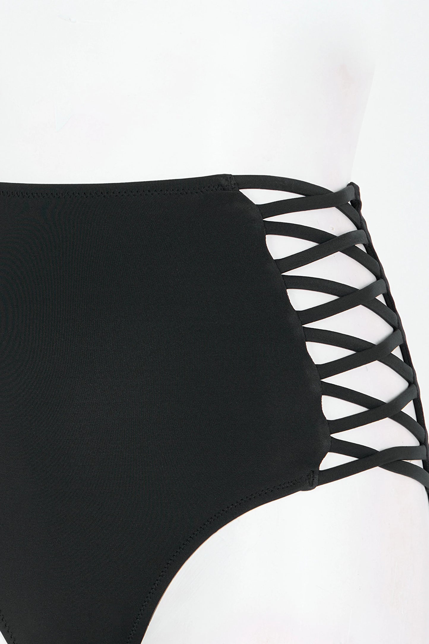 Siyah High Fashion Bikini Altı